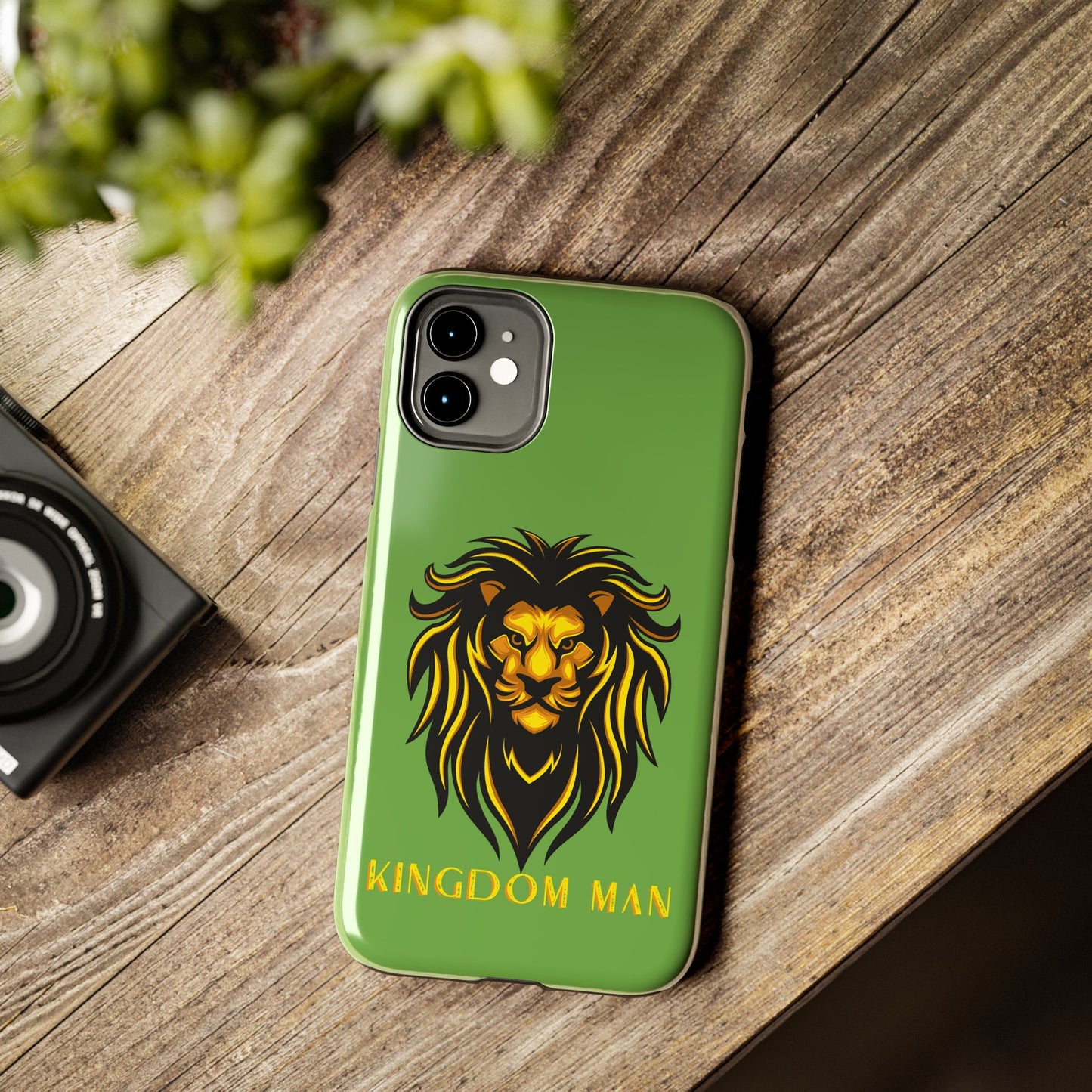 Kingdom Man (Gold Label) Tough Phone Case GREEN