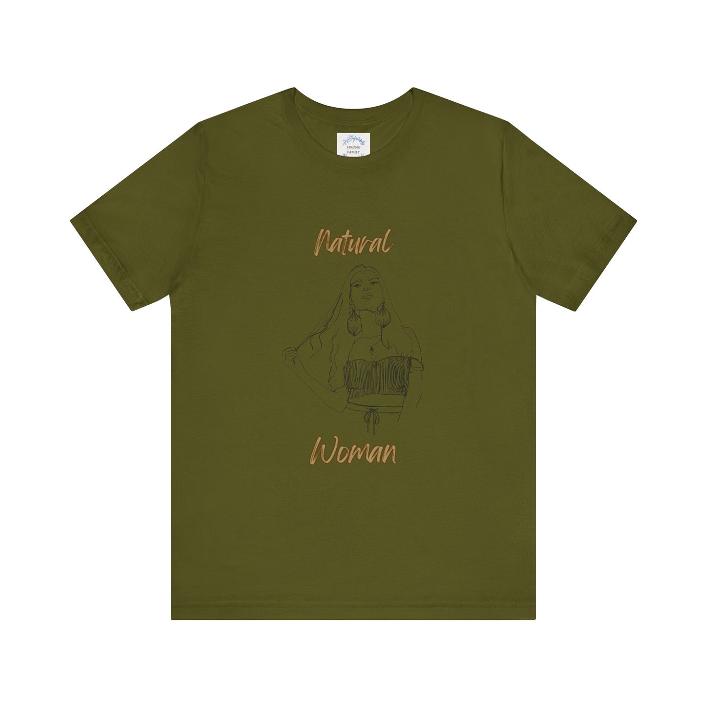 Natural Woman Thinking (BL) Short Sleeve T-Shirt