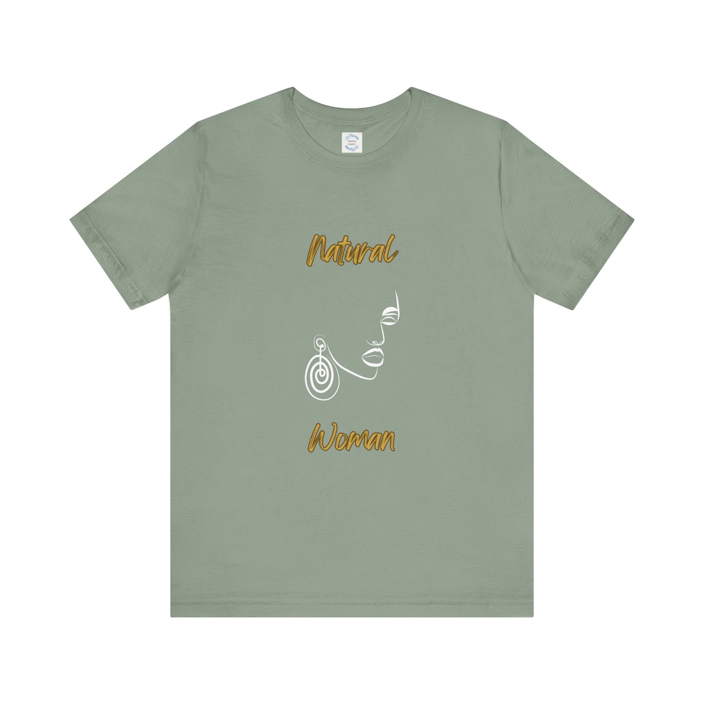 Natural Woman Music In My Soul (WL) Short Sleeve T-Shirt