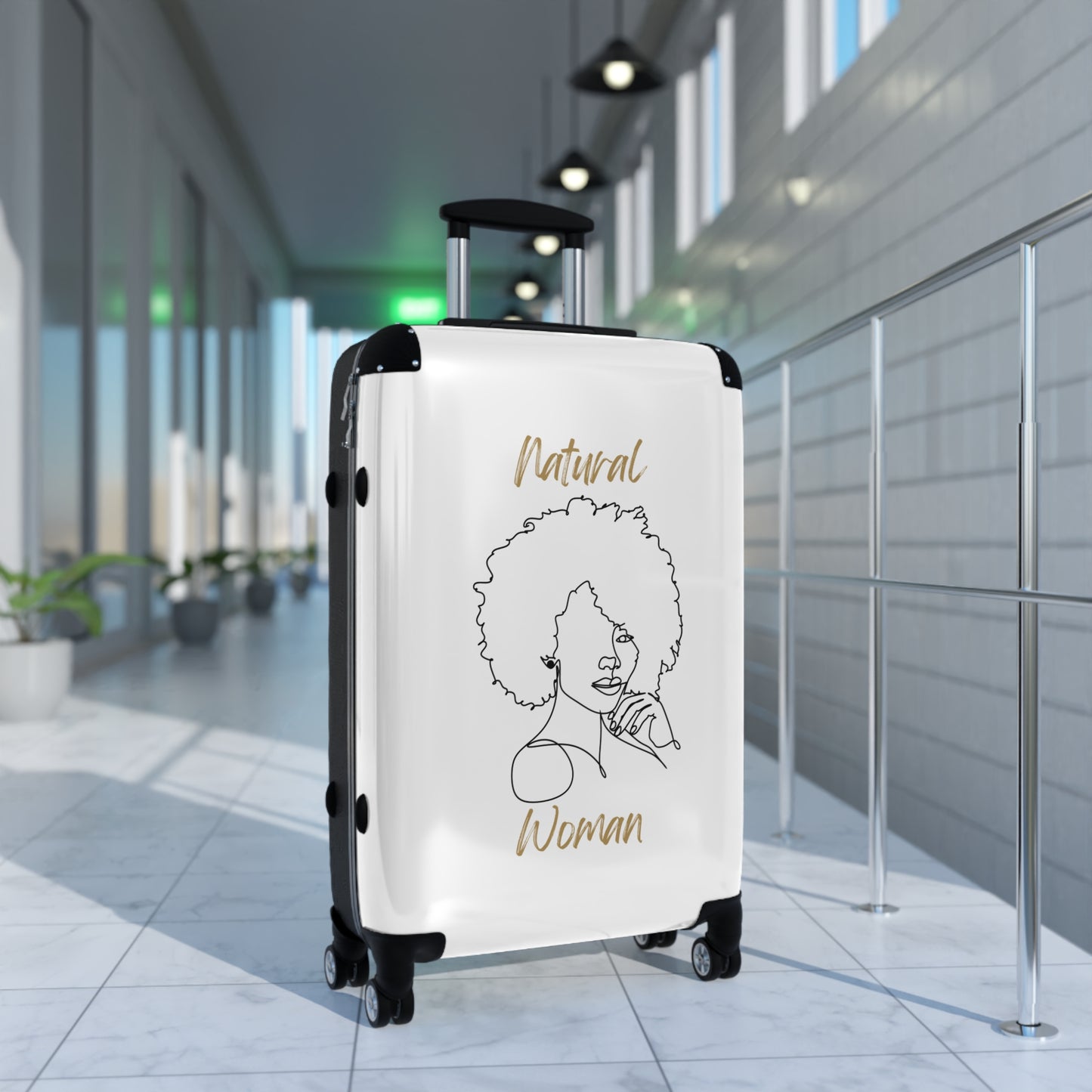 Natural Woman The Look (BL) Suitcase WHITE