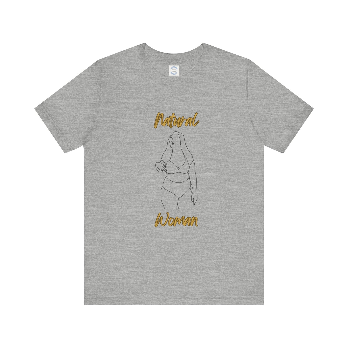 Natural Woman Full Beauty (BL) Short Sleeve T-Shirt