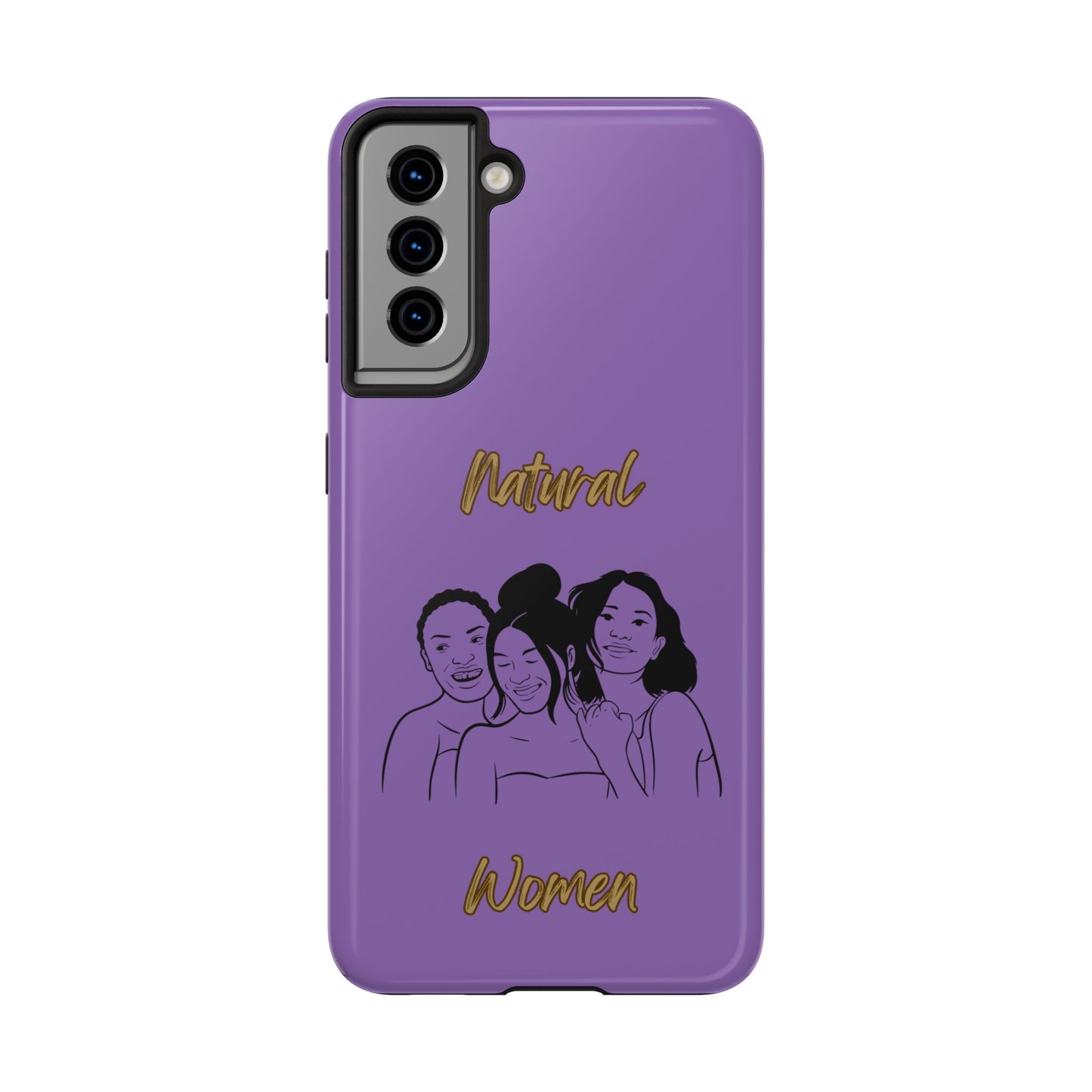 Natural Women Laughing Friends (BL)Tough Phone Cases LIGHT PURPLE