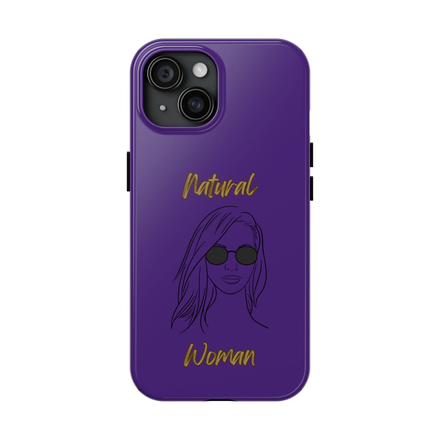 Natural Woman Shades (BL)Tough Phone Cases PURPLE