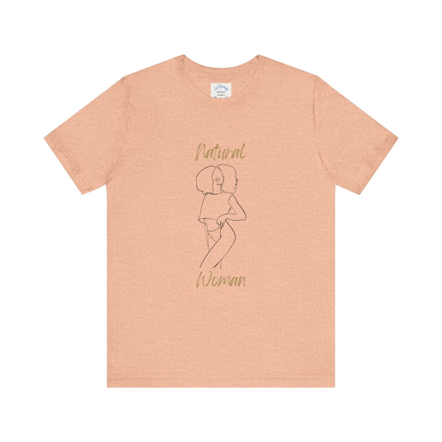 Natural Woman Pose (BL) Short Sleeve T-Shirt
