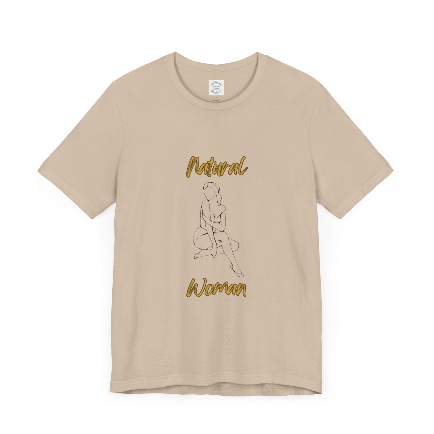 Natural Woman Shoulder Action (BL) Short Sleeve T-Shirt