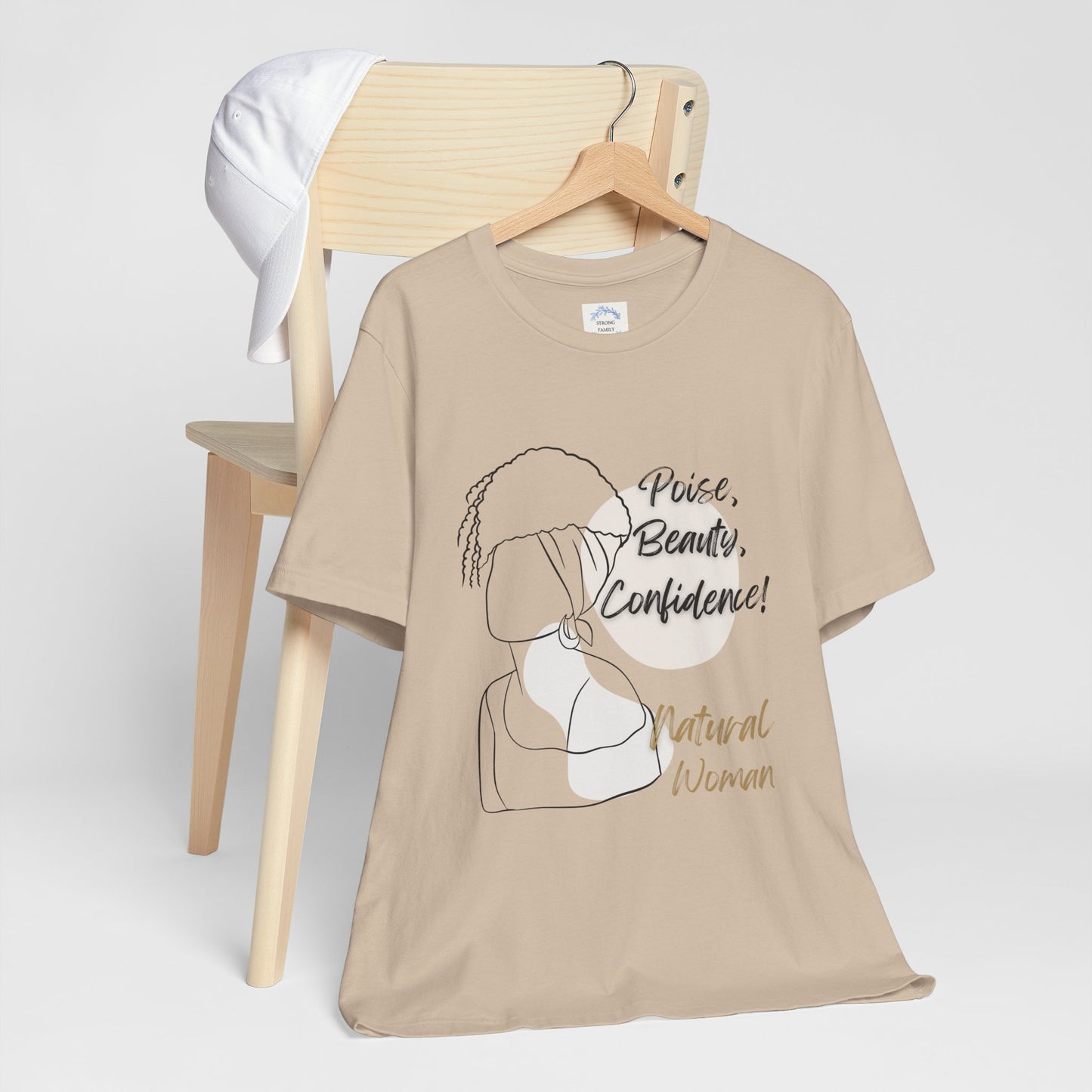 Natural Woman Puff (BL) Short Sleeve T-Shirt