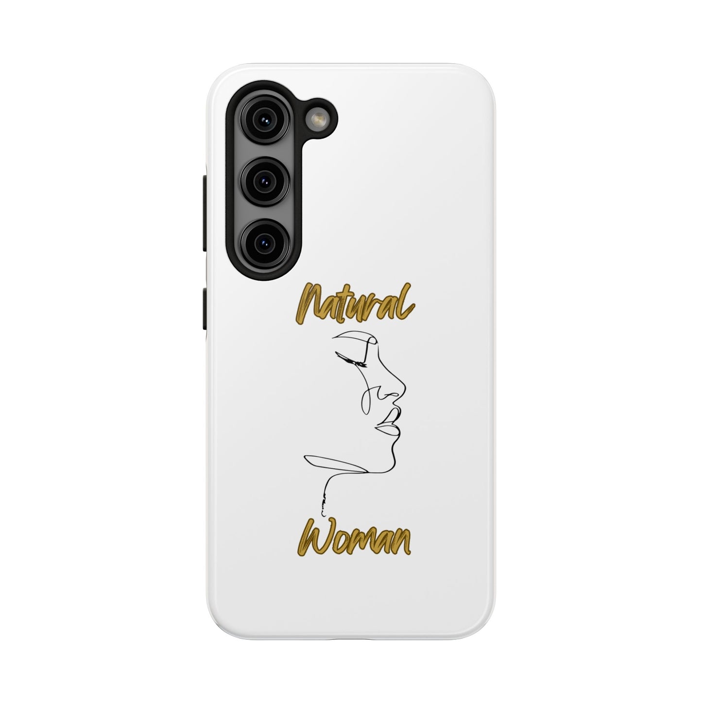 Natural Woman Timeless (BL)Tough Phone Cases WHITE