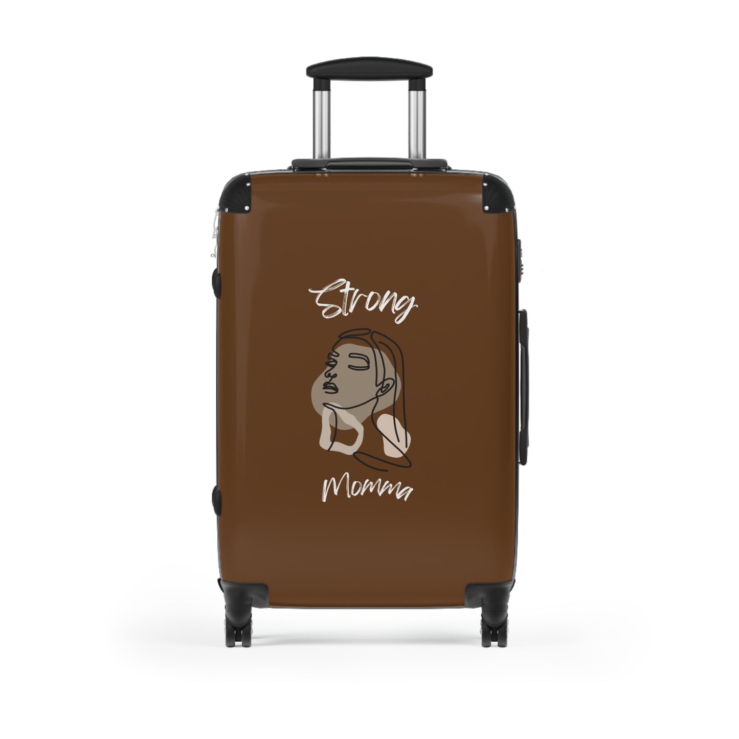 Strong Momma (WL) Luggage Bags BROWN