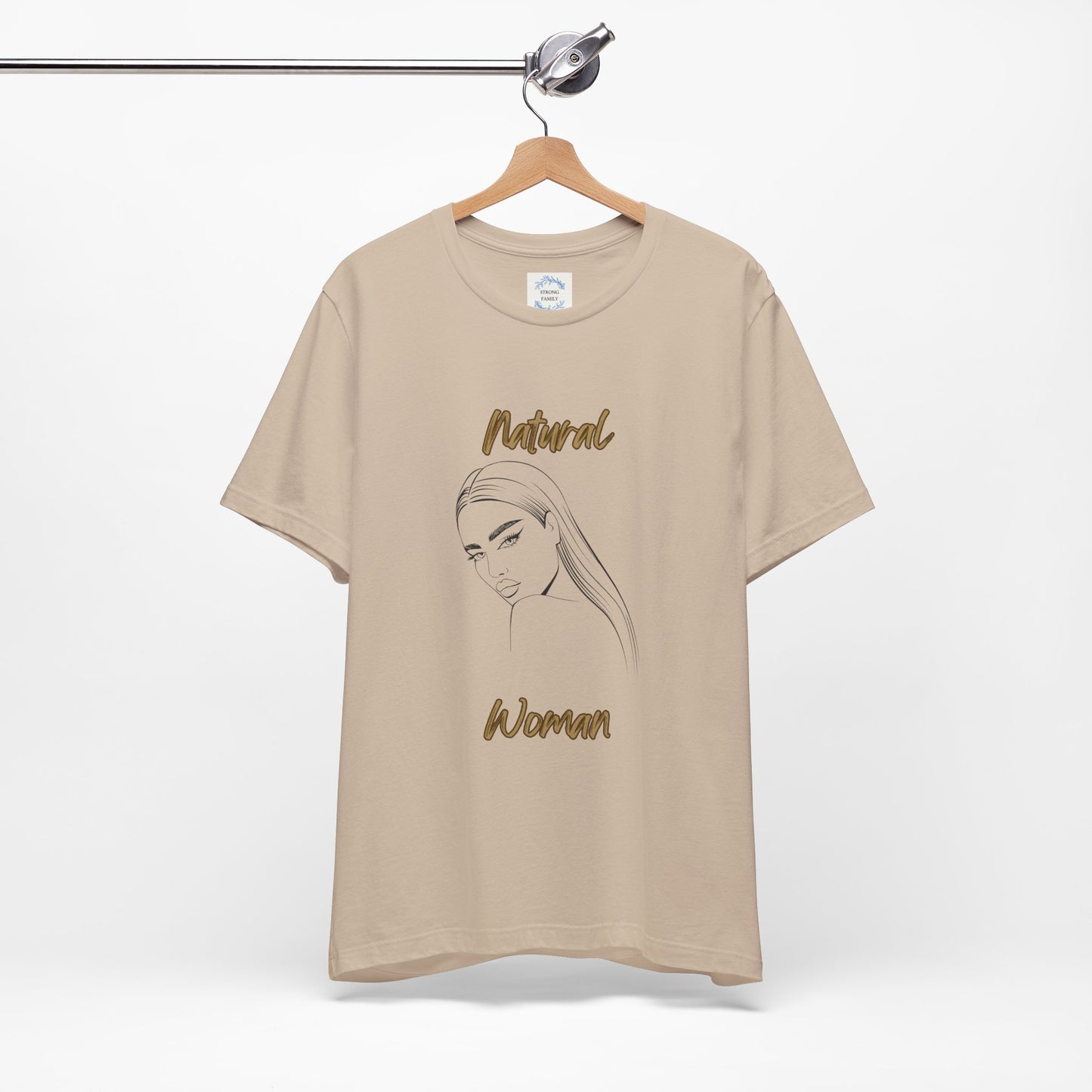 Natural Woman The Stare (BL) Short Sleeve T-Shirt