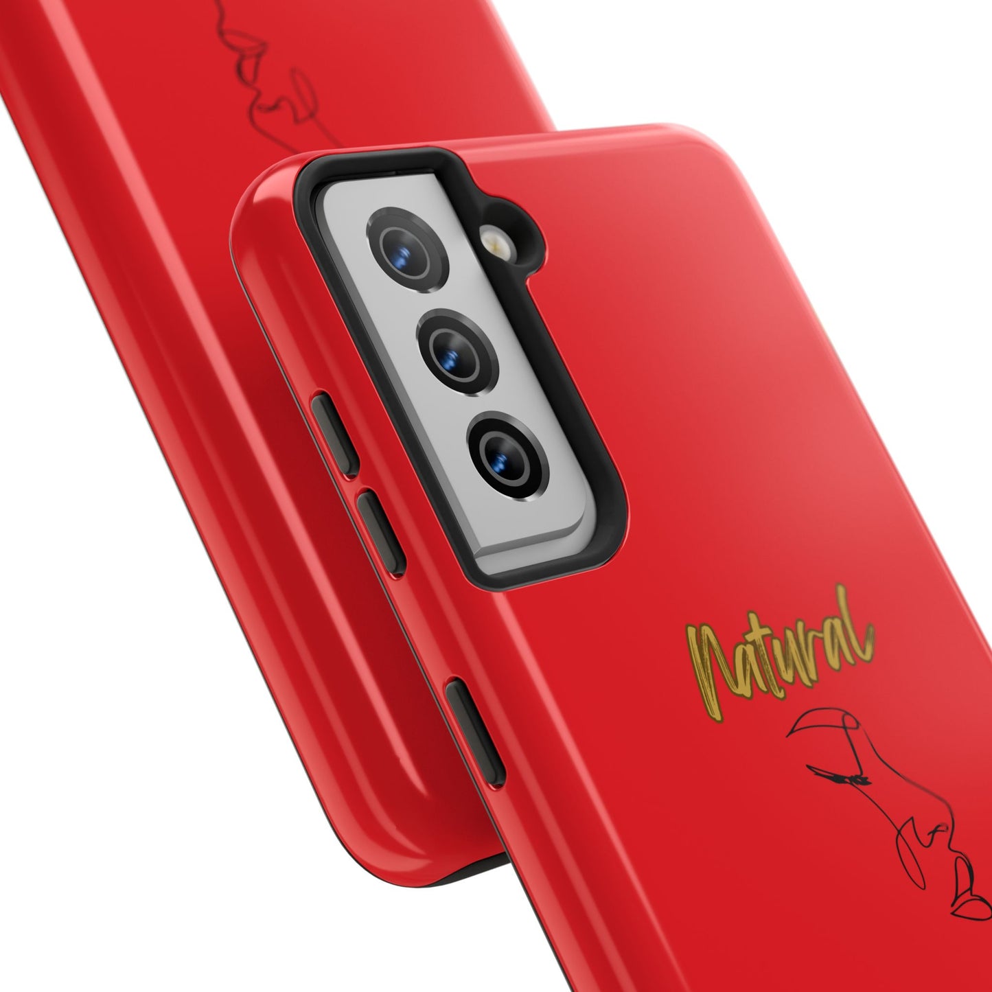 Natural Woman Timeless (BL)Tough Phone Cases RED