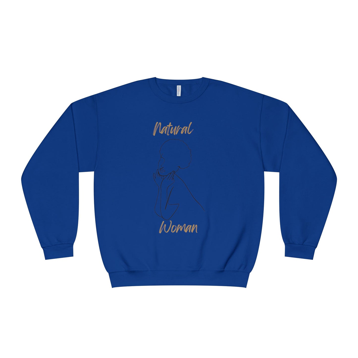 Natural Woman Cute Afro (BL) Crewneck Sweatshirt