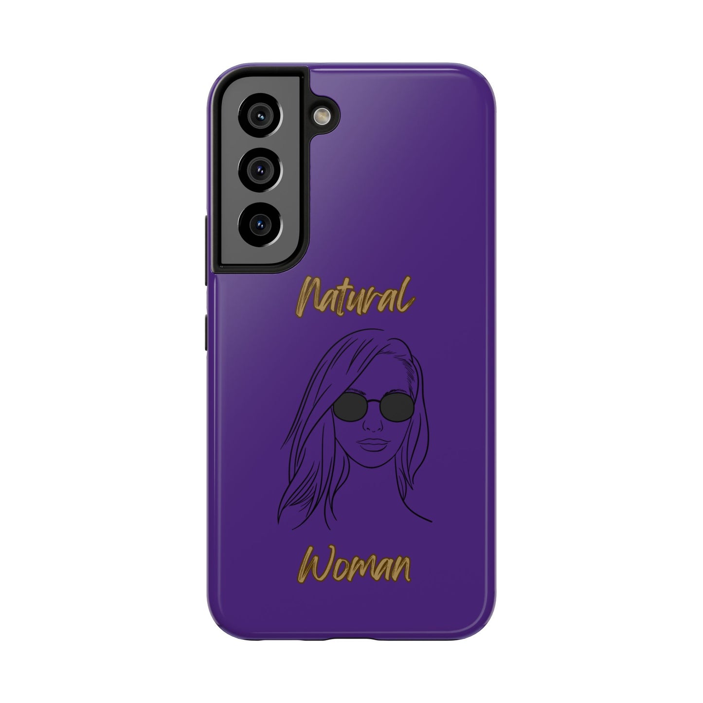 Natural Woman Shades (BL)Tough Phone Cases PURPLE