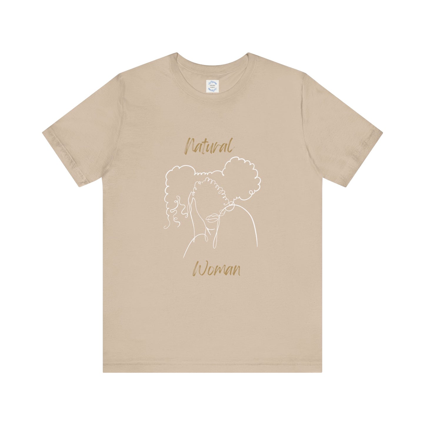 Natural Woman Twin Puffs (WL) Short Sleeve T-Shirt