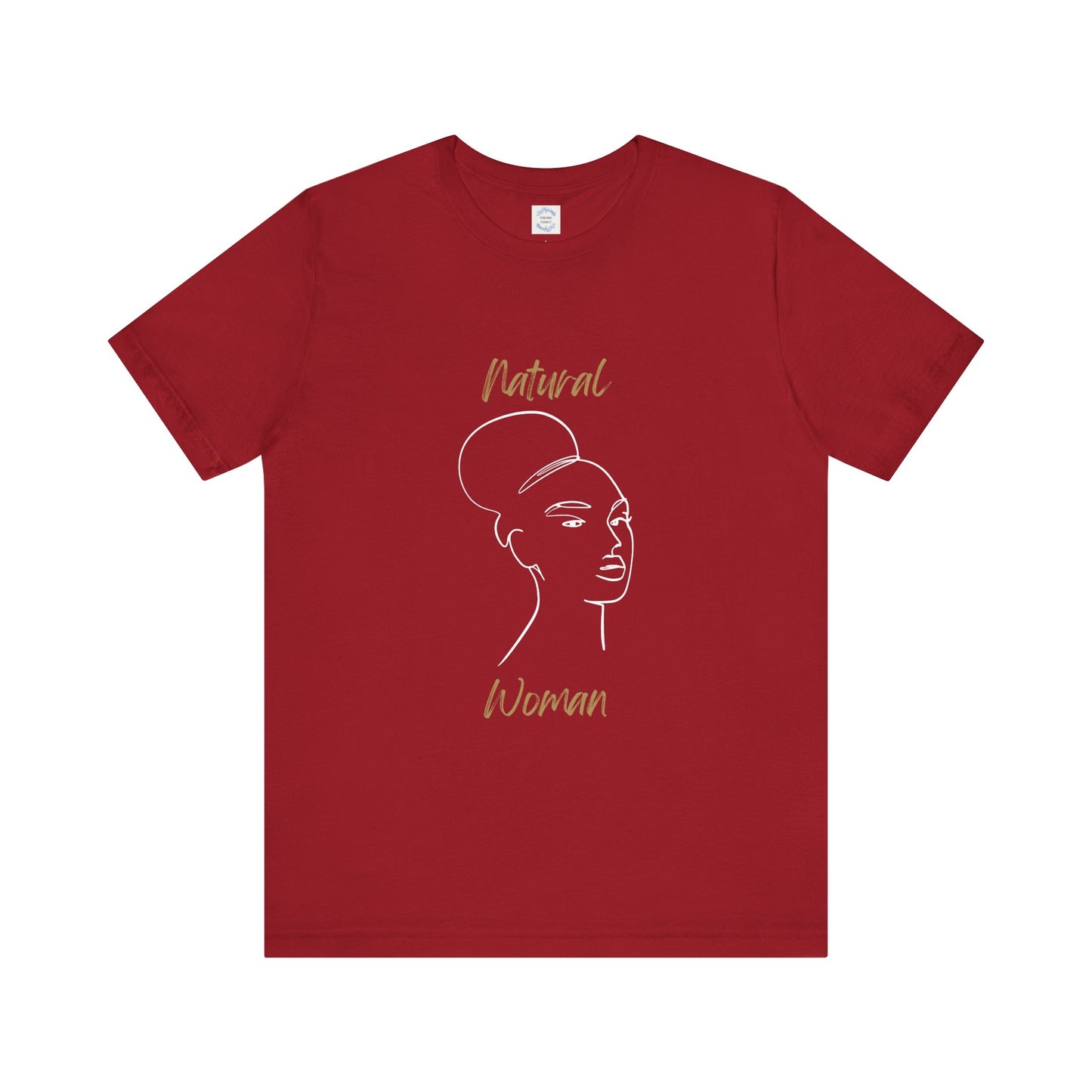 Natural Woman Hair Up (WL) Short Sleeve T-Shirt