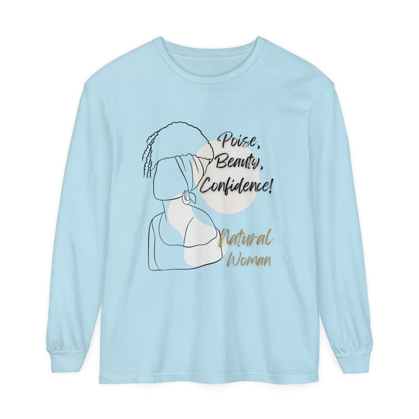 Natural Woman Puff (BL) Long Sleeve T-Shirt
