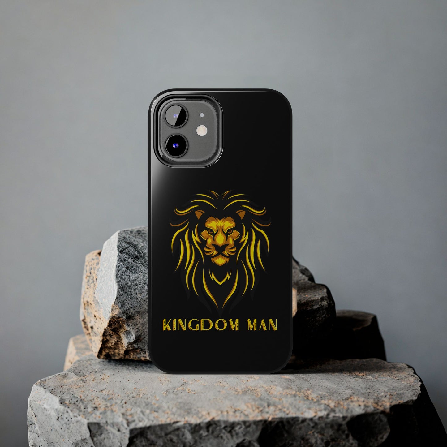 KIngdom Man (Gold Label) Tough Phone Cases BLACK