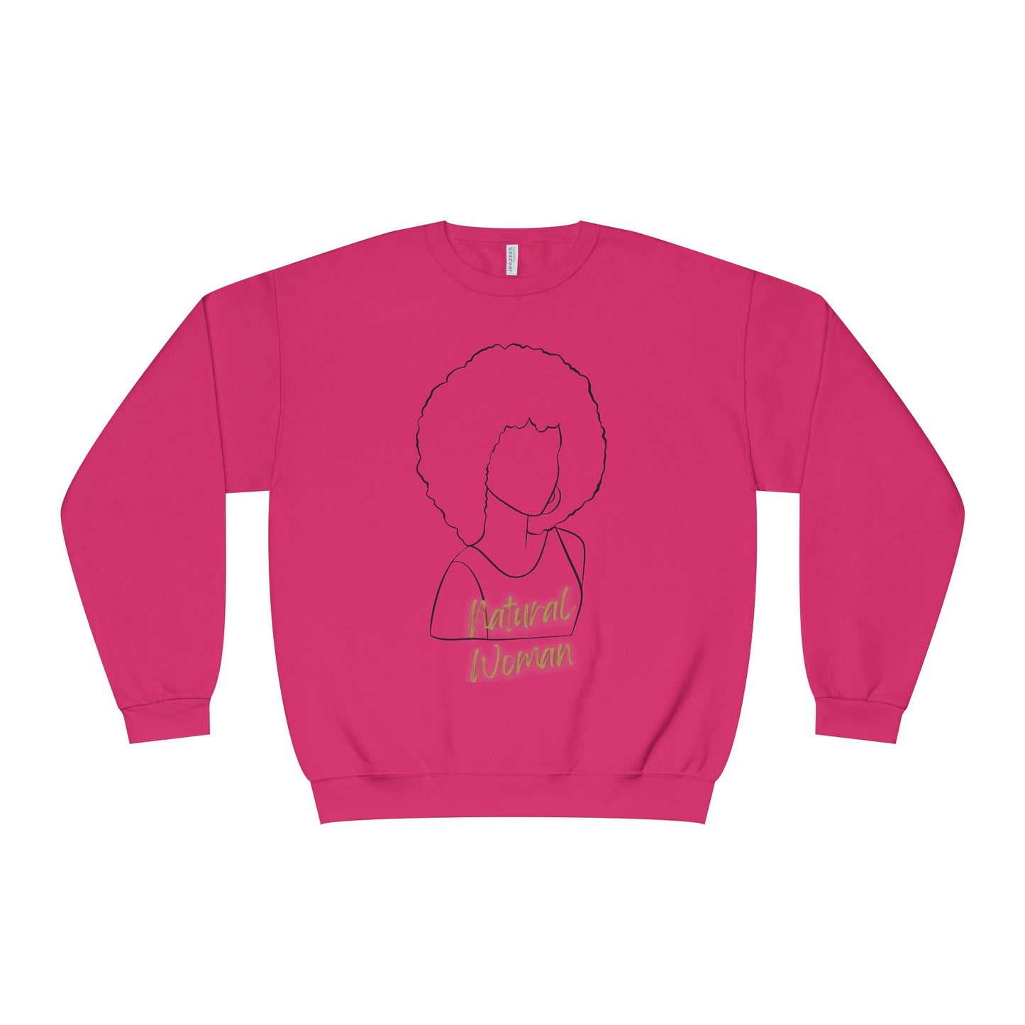 Natural Woman Afro (BL) Crewneck Sweatshirt