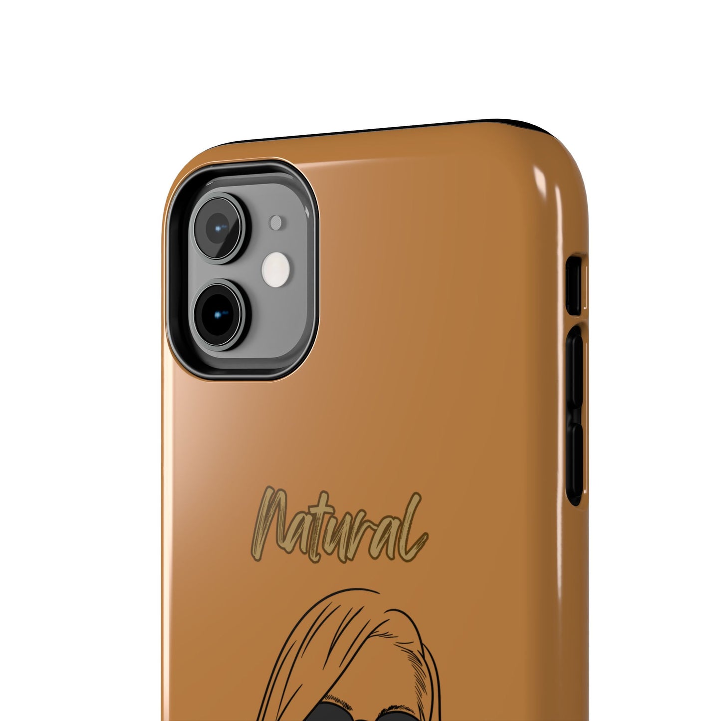 Natural Woman Shades (BL)Tough Phone Cases LIGHT BROWN