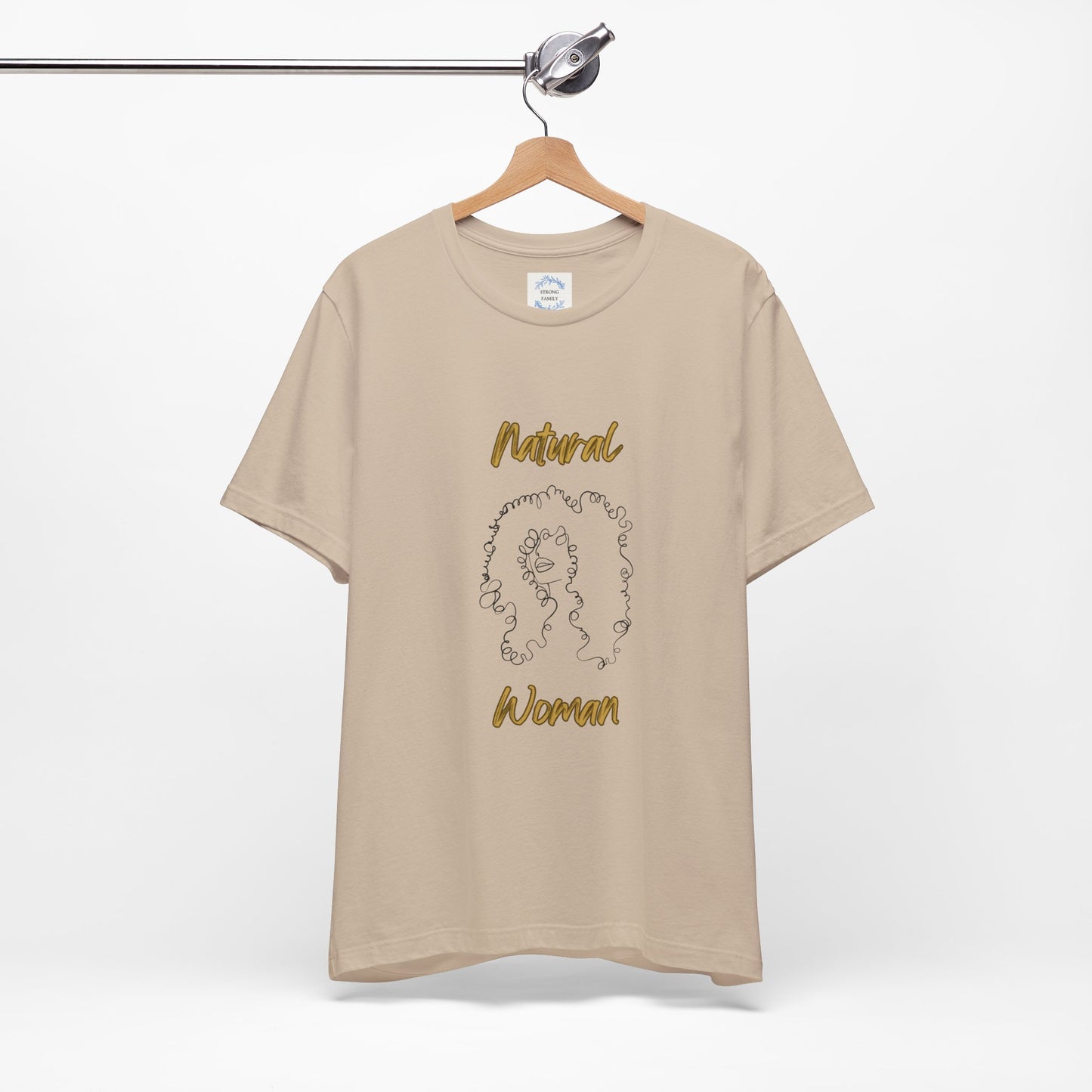 Natural Woman Spiral Flow (BL) Short Sleeve T-Shirt