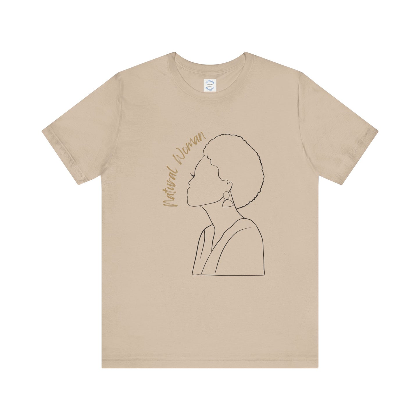 Natural Woman Sm Fro (BL) Short Sleeve T-Shirt