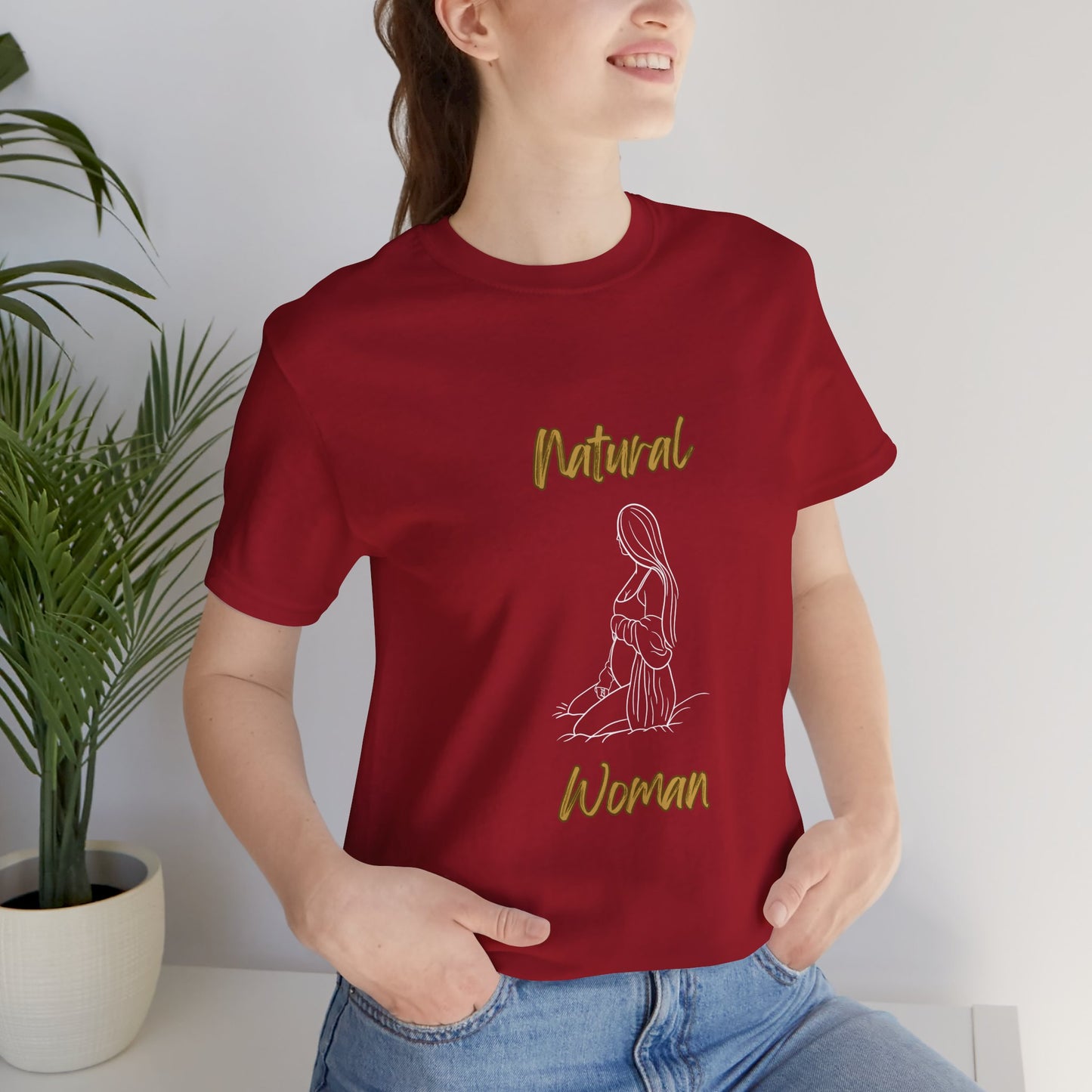 Natural Woman Expecting (WL) Short Sleeve T-Shirt