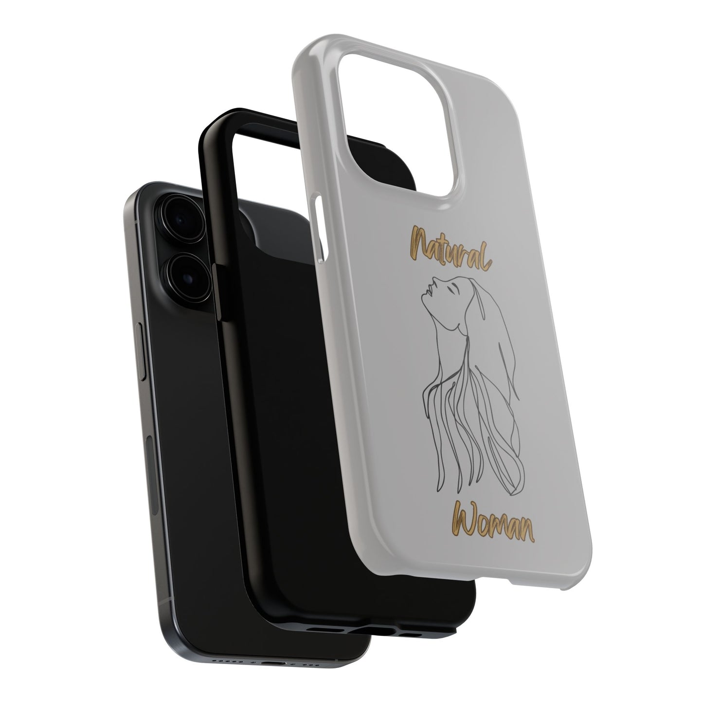Natural Woman Appreciation (BL) Tough Phone Cases LIGHT GREY