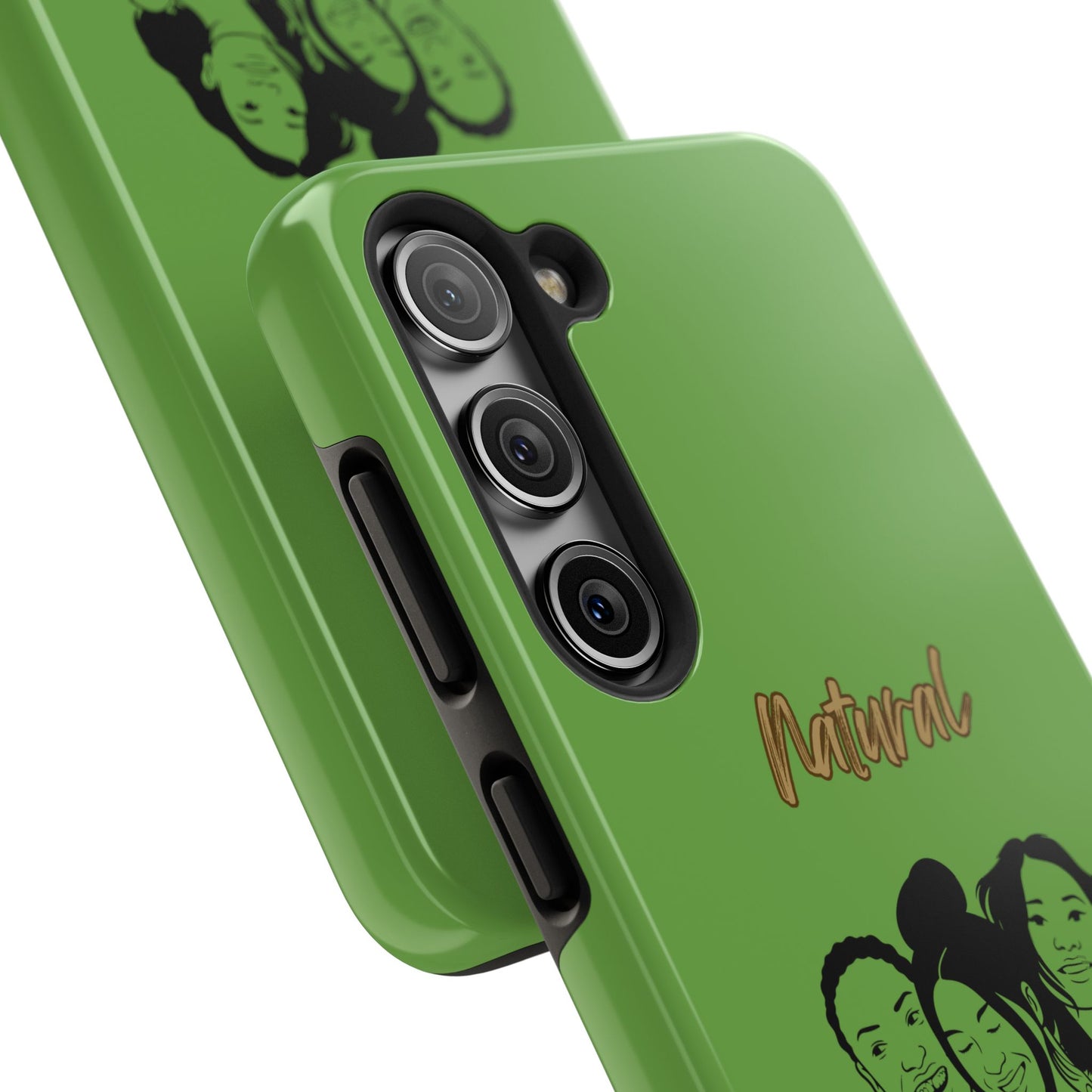 Natural Women Laughing Friends (BL)Tough Phone Cases GREEN