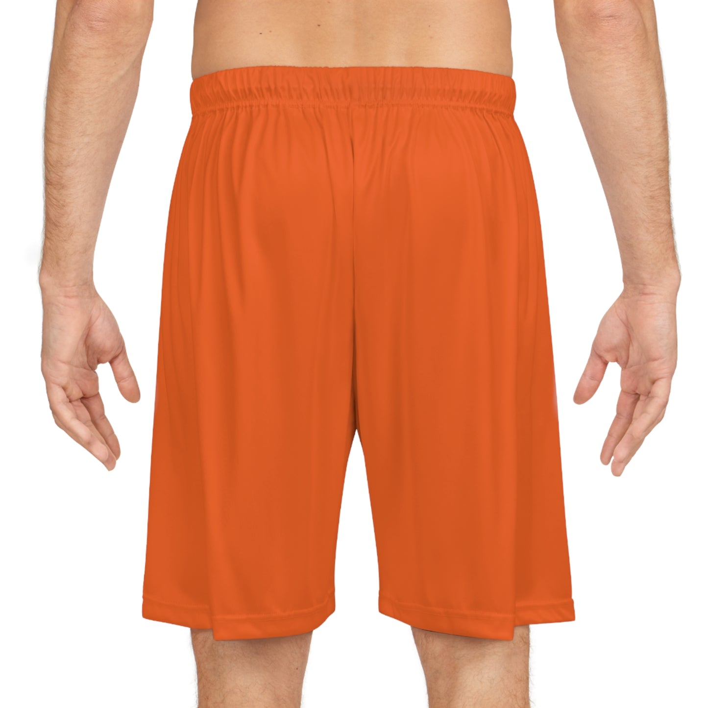 Kingdom Man (Gold) Basketball Shorts ORANGE