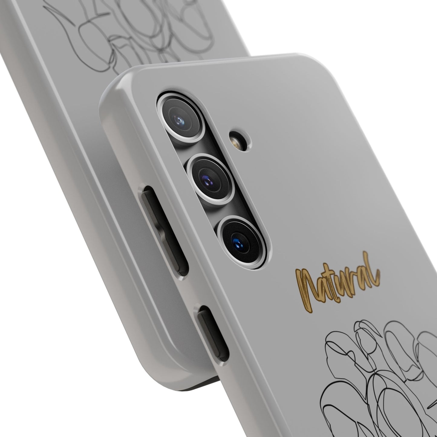 Natural Women Professionals (BL)Tough Phone Cases LIGHT GREY