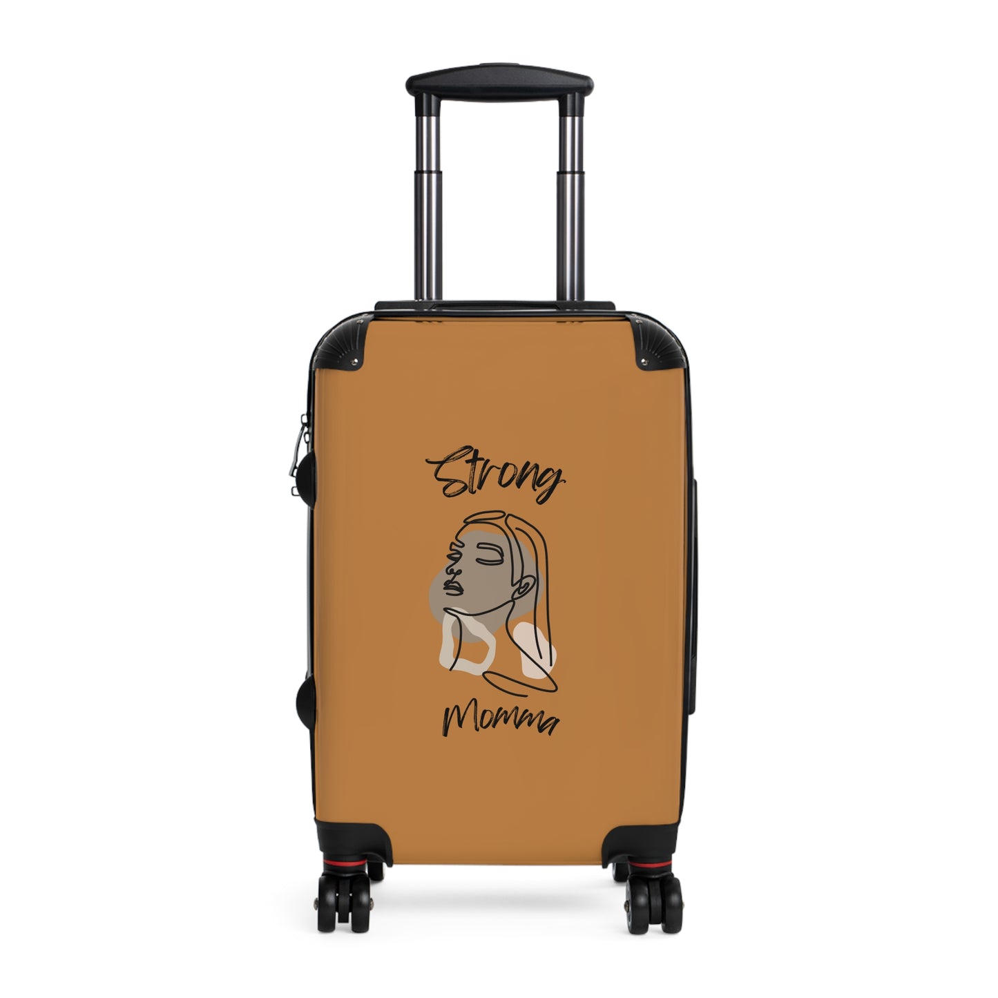 Strong Momma (BL) Luggage Bags LIGHT BROWN