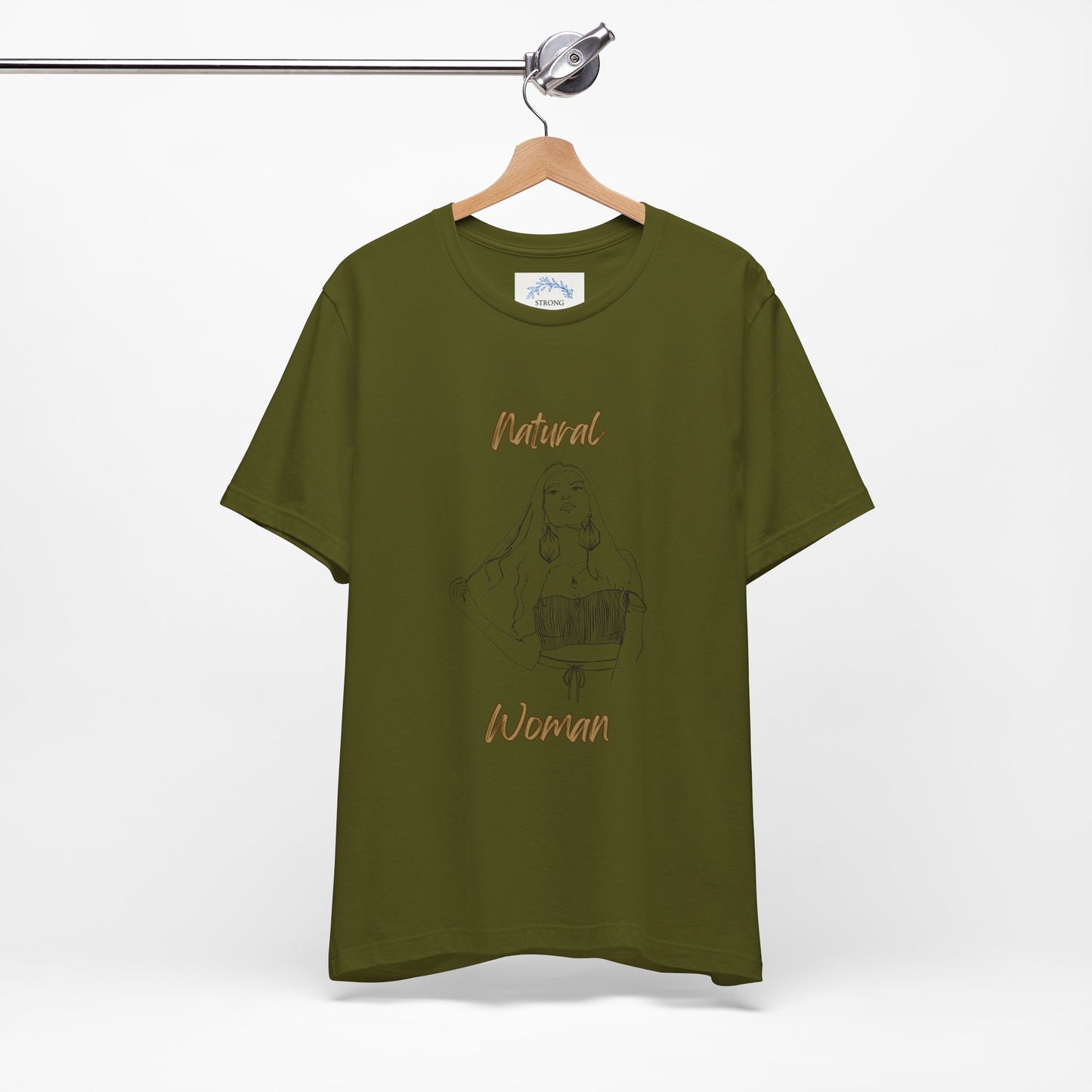 Natural Woman Thinking (BL) Short Sleeve T-Shirt