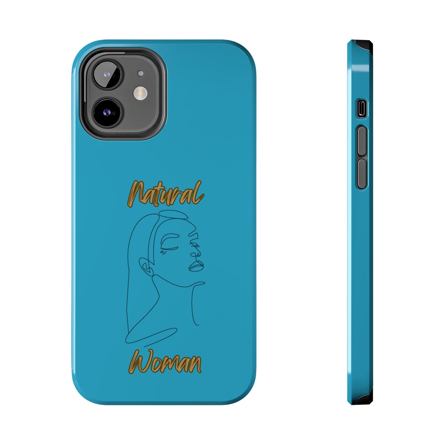 Natural Woman Calm (BL) Tough Phone Cases TURQOISE