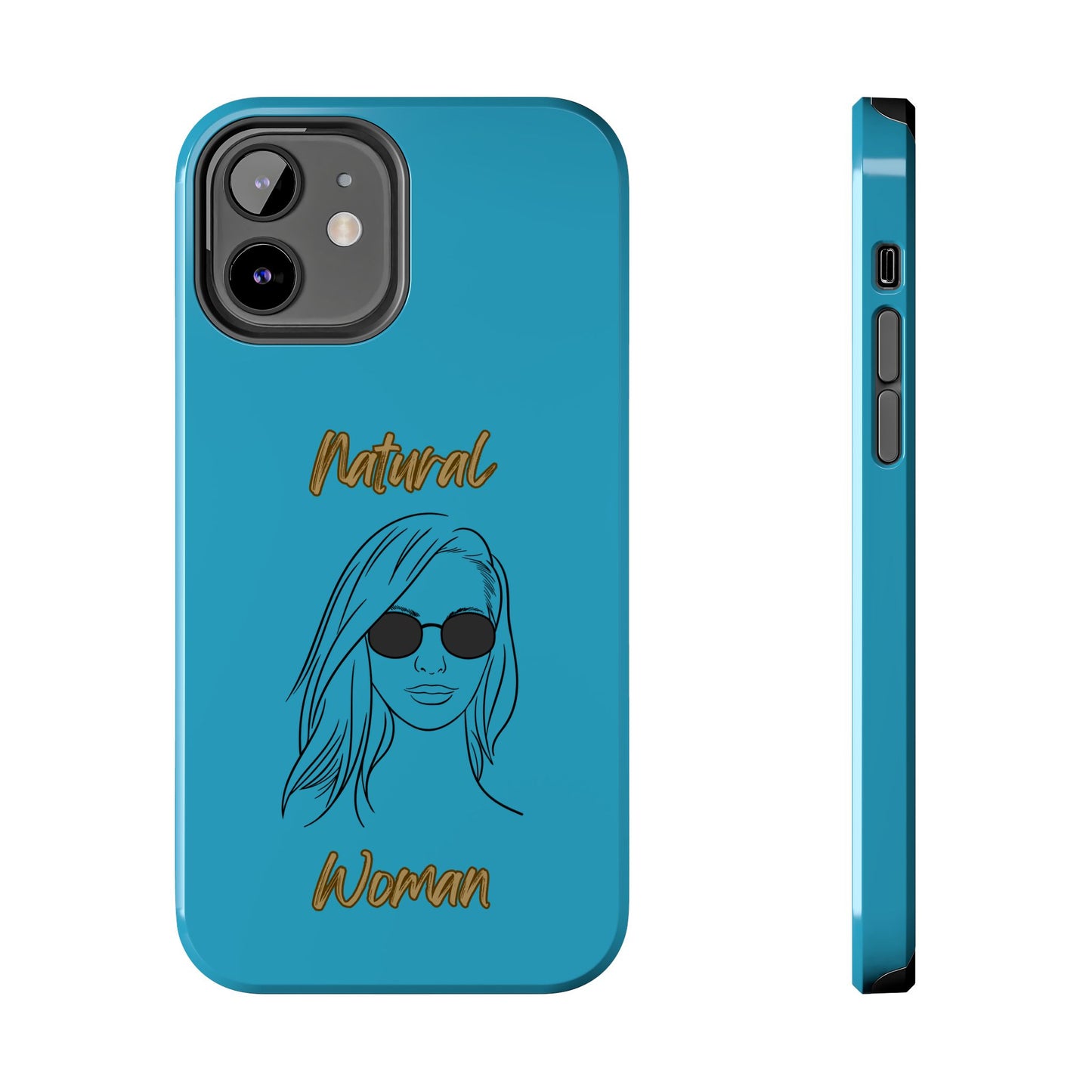 Natural Woman Shades (BL)Tough Phone Cases TURQUOISE