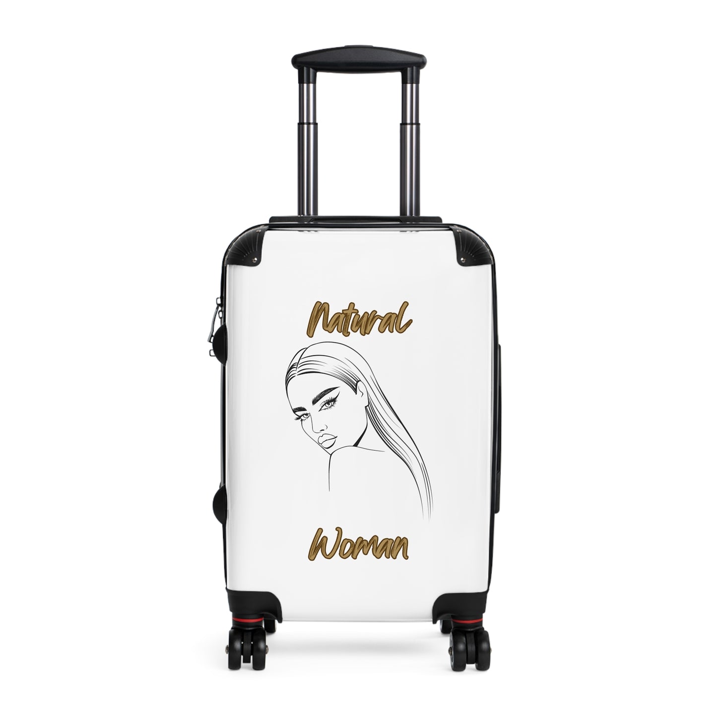 Natural Woman The Stare (BL) Suitcase WHITE