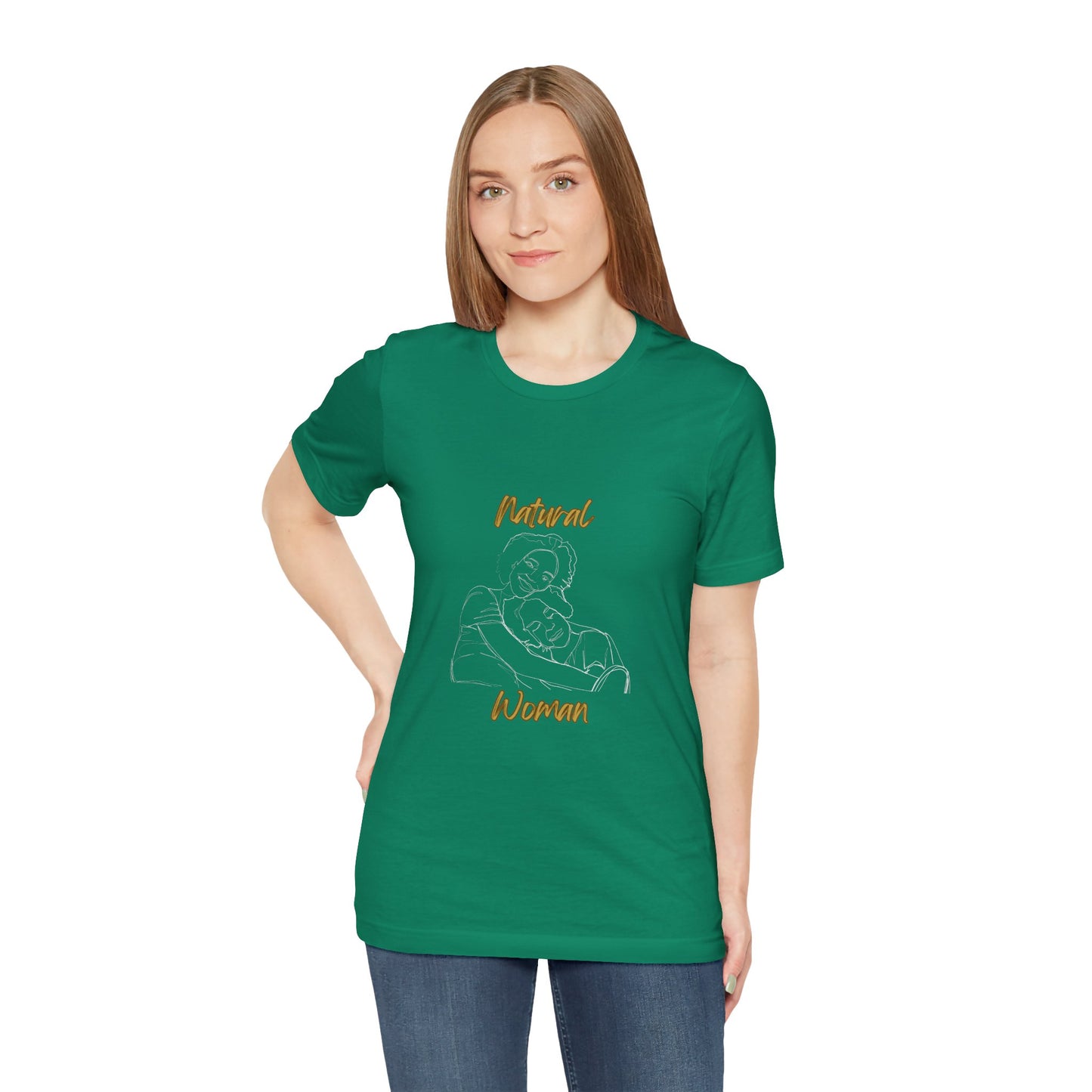 Natural Woman Loving Embrace (WL) Short Sleeve T-Shirt