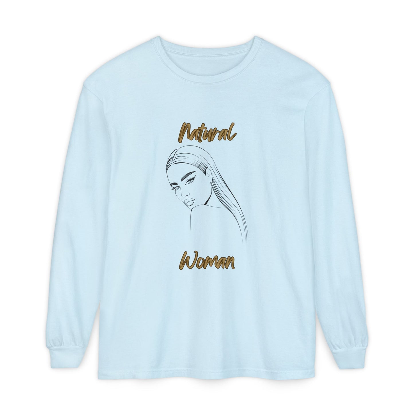 Natural Woman The Stare (BL) Long Sleeve T-Shirt