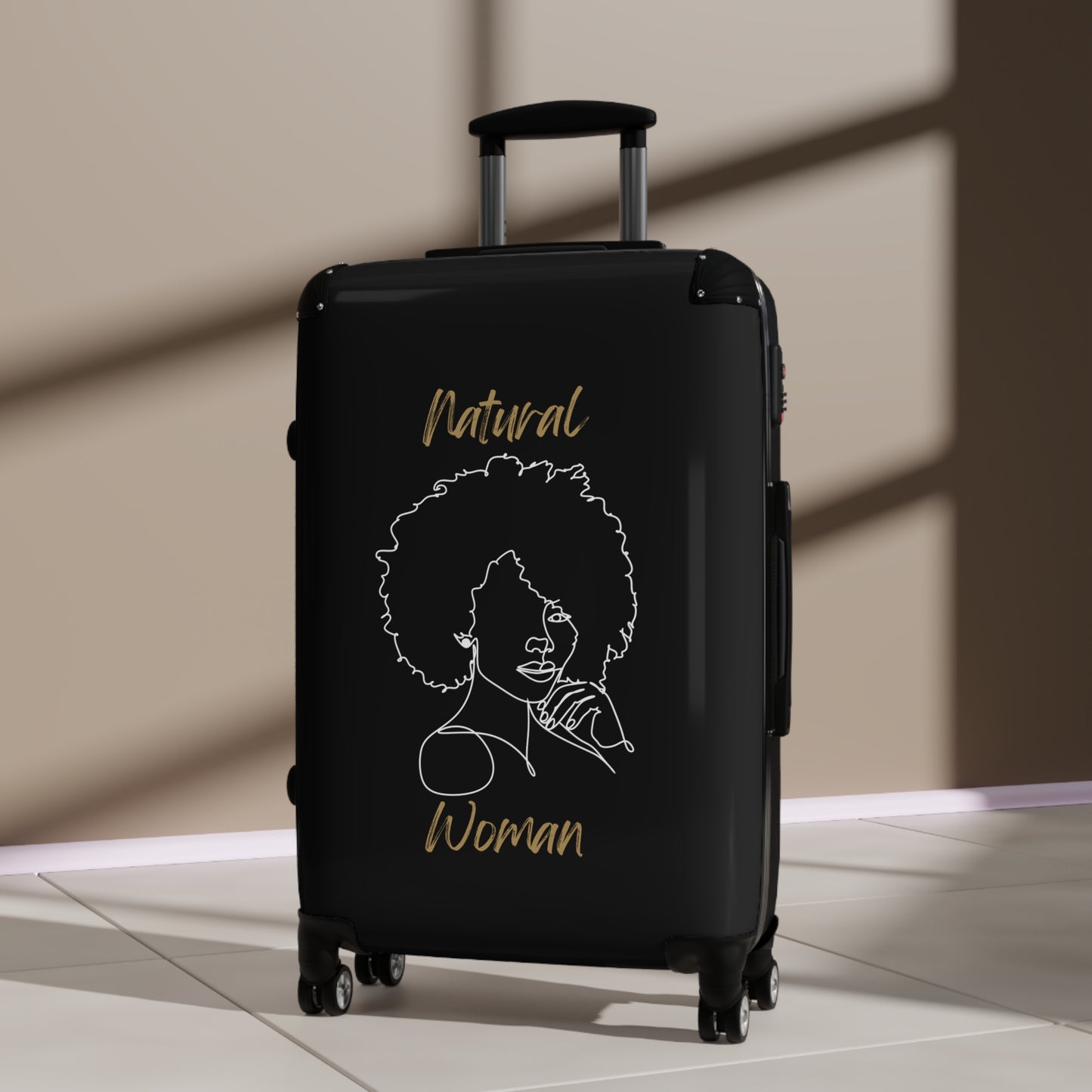 Natural Woman The Look (WL) Suitcase BLACK