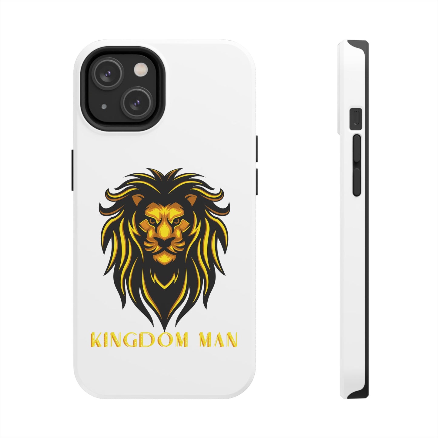 KIngdom Man (Gold Label) Tough Phone Cases WHITE