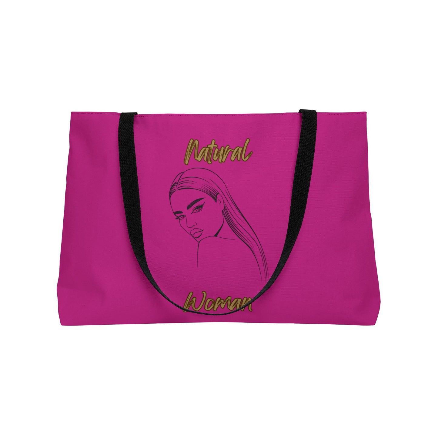 Natural Woman The Stare (BL) Weekender Tote Bag PINK