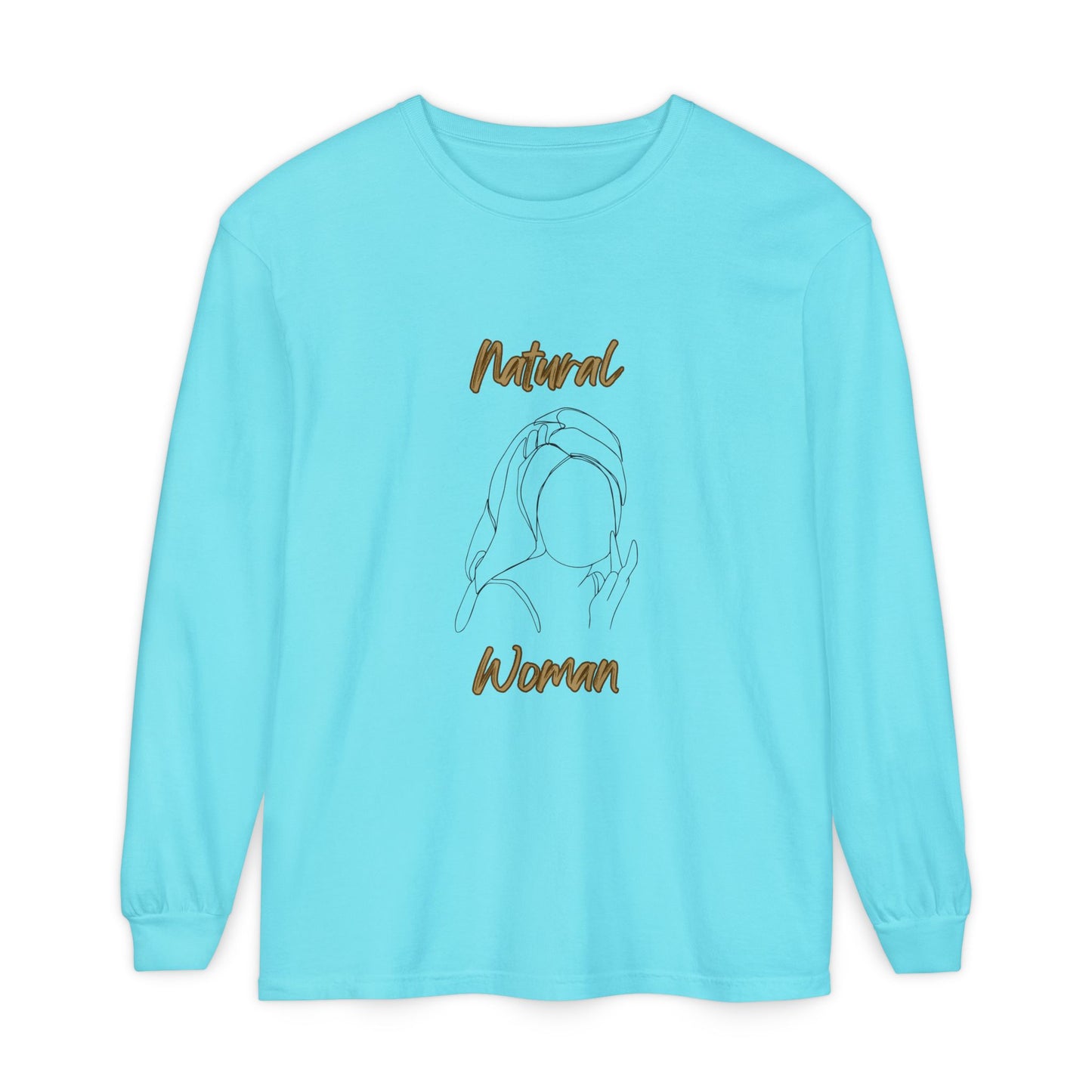 Natural Woman Towel Wrapped (BL) Long Sleeve T-Shirt