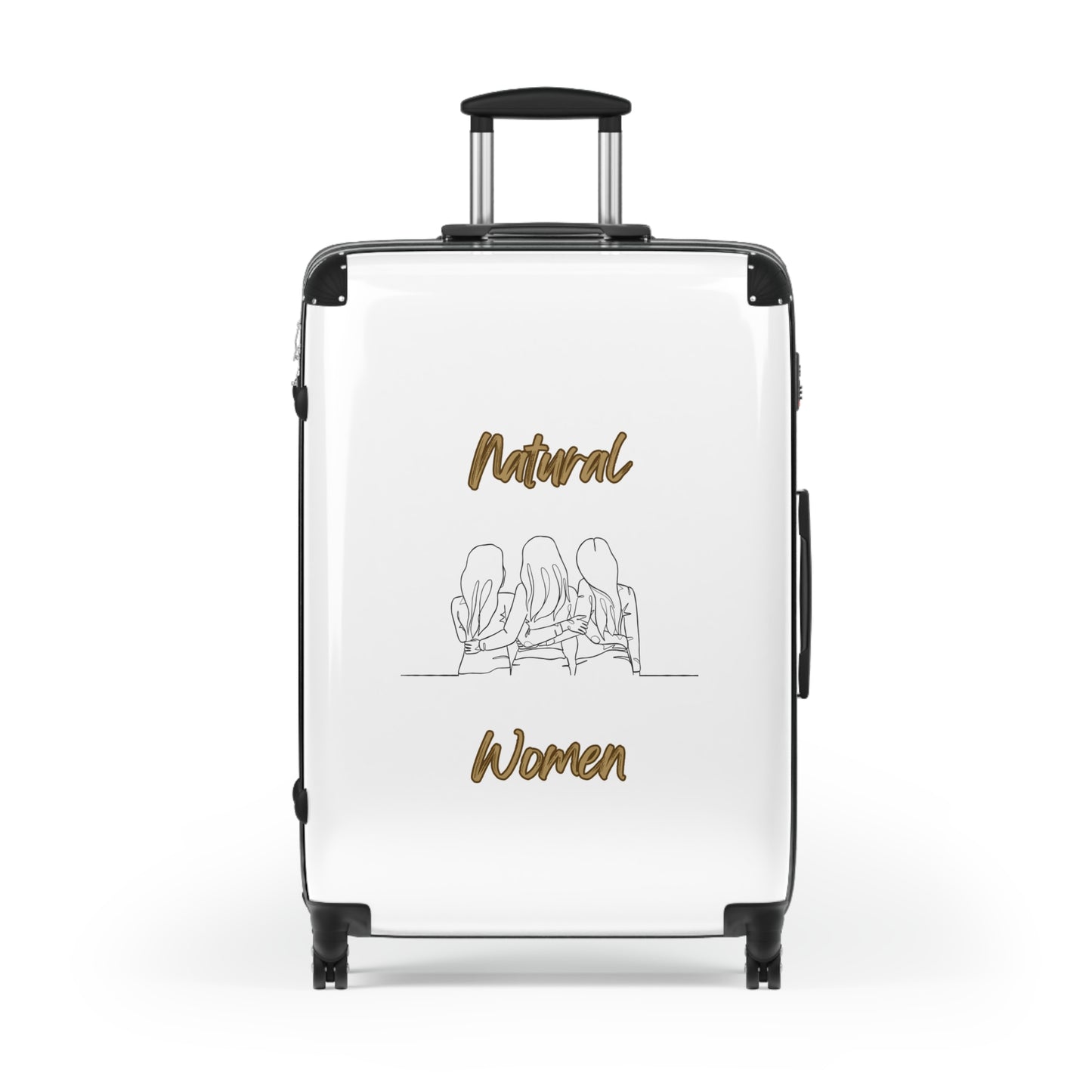 Natural Woman Loving Friends (BL) Suitcase WHITE