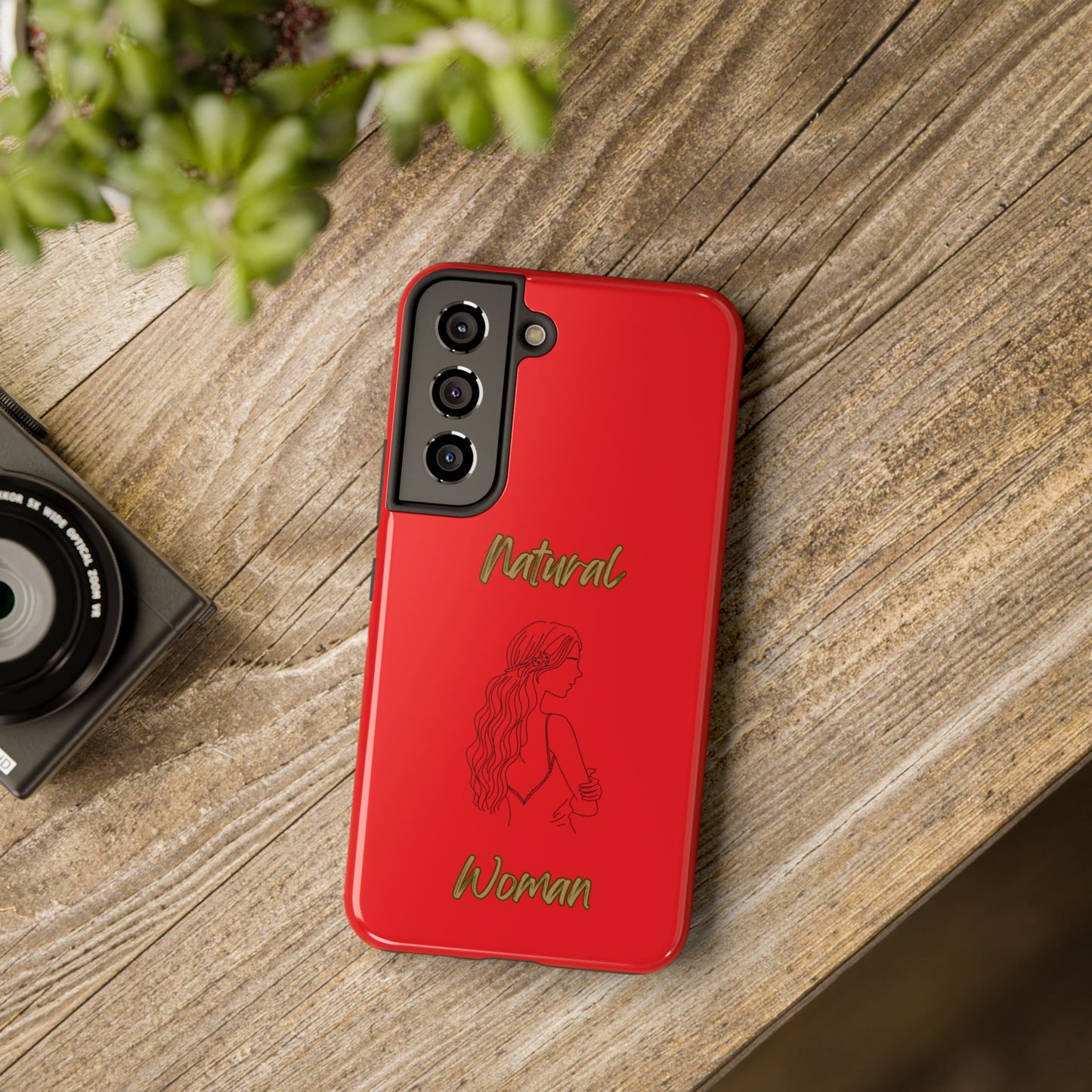 Natural Woman Young Woman (BL)Tough Phone Cases RED