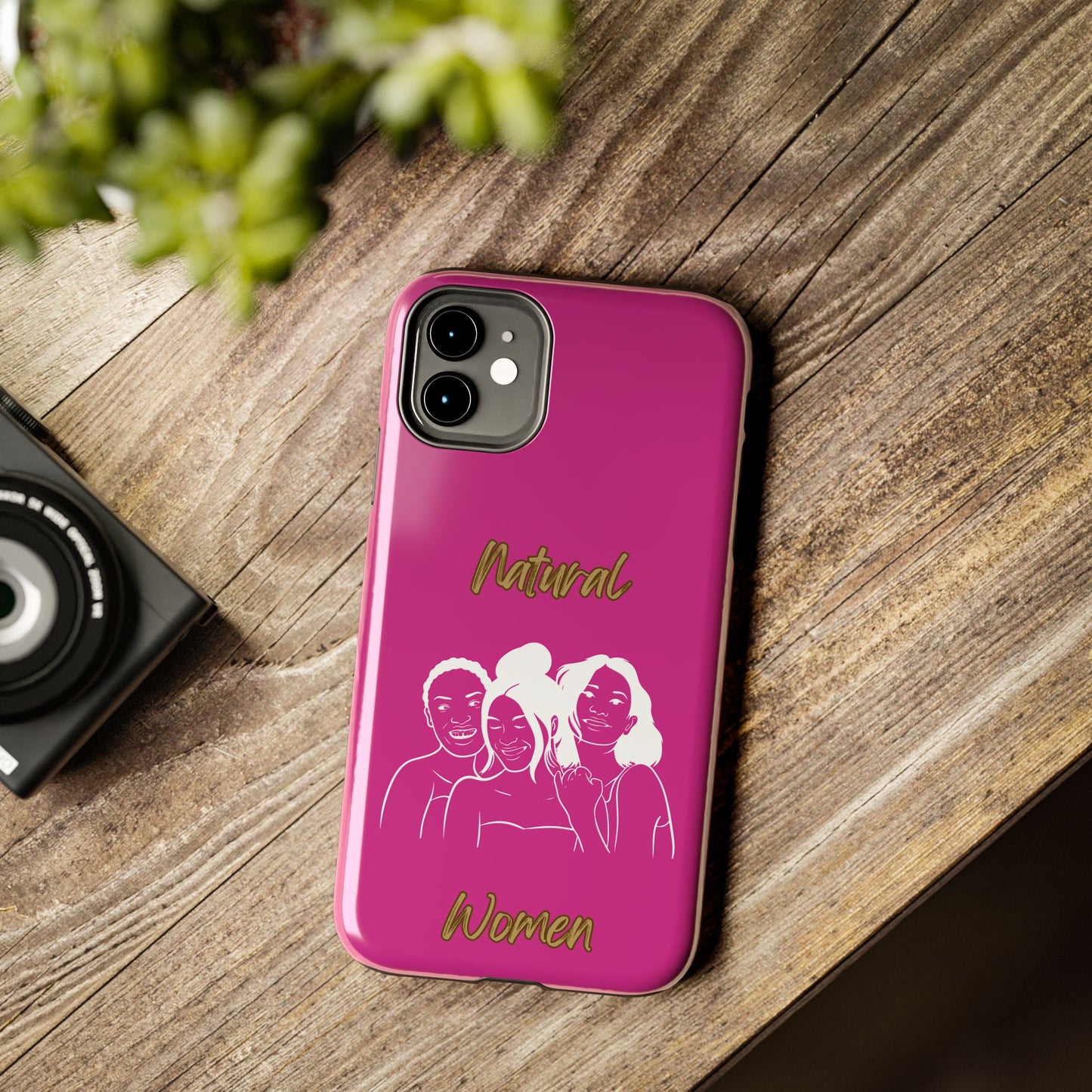 Natural Women Laughing Friends (WL)Tough Phone Cases PINK