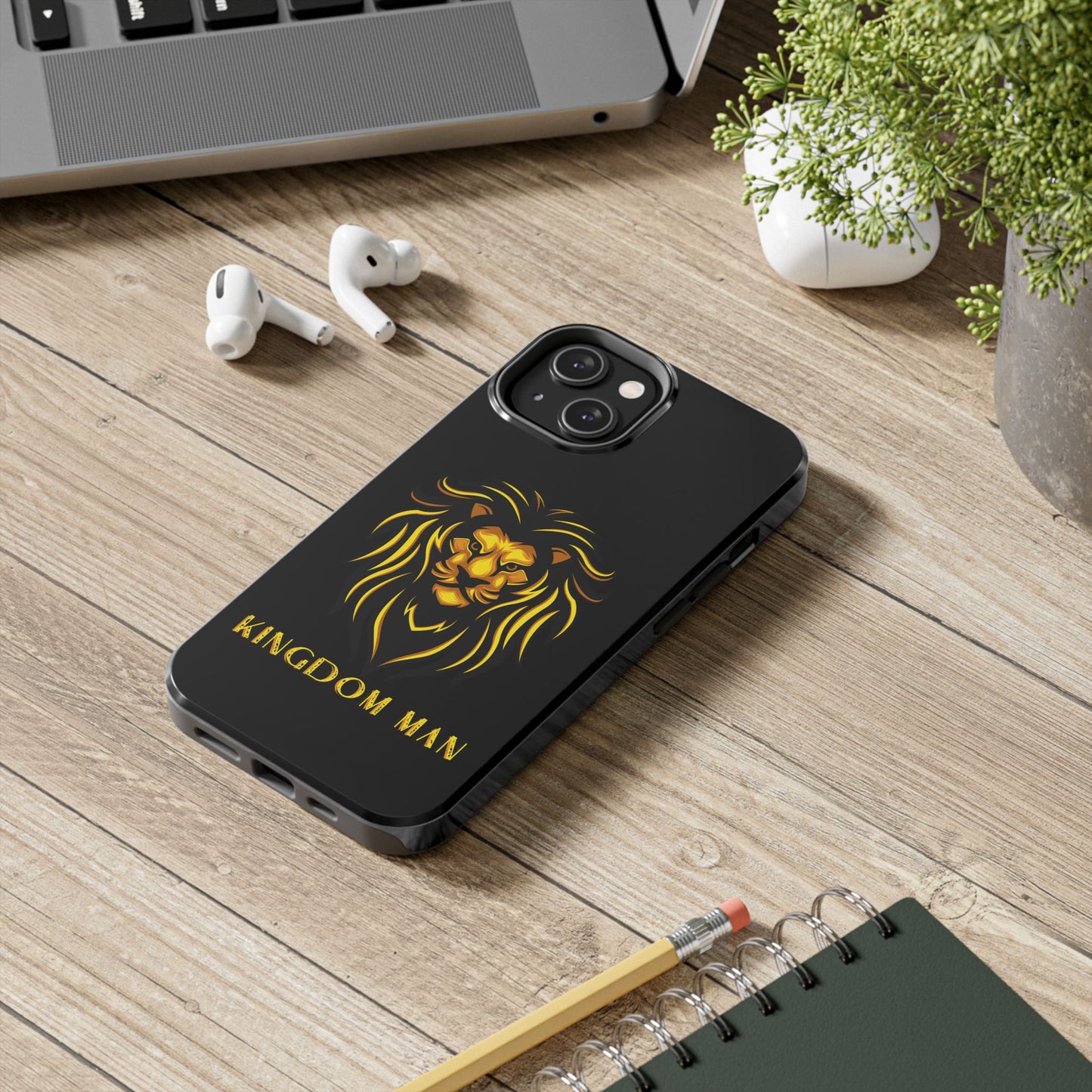 KIngdom Man (Gold Label) Tough Phone Cases BLACK