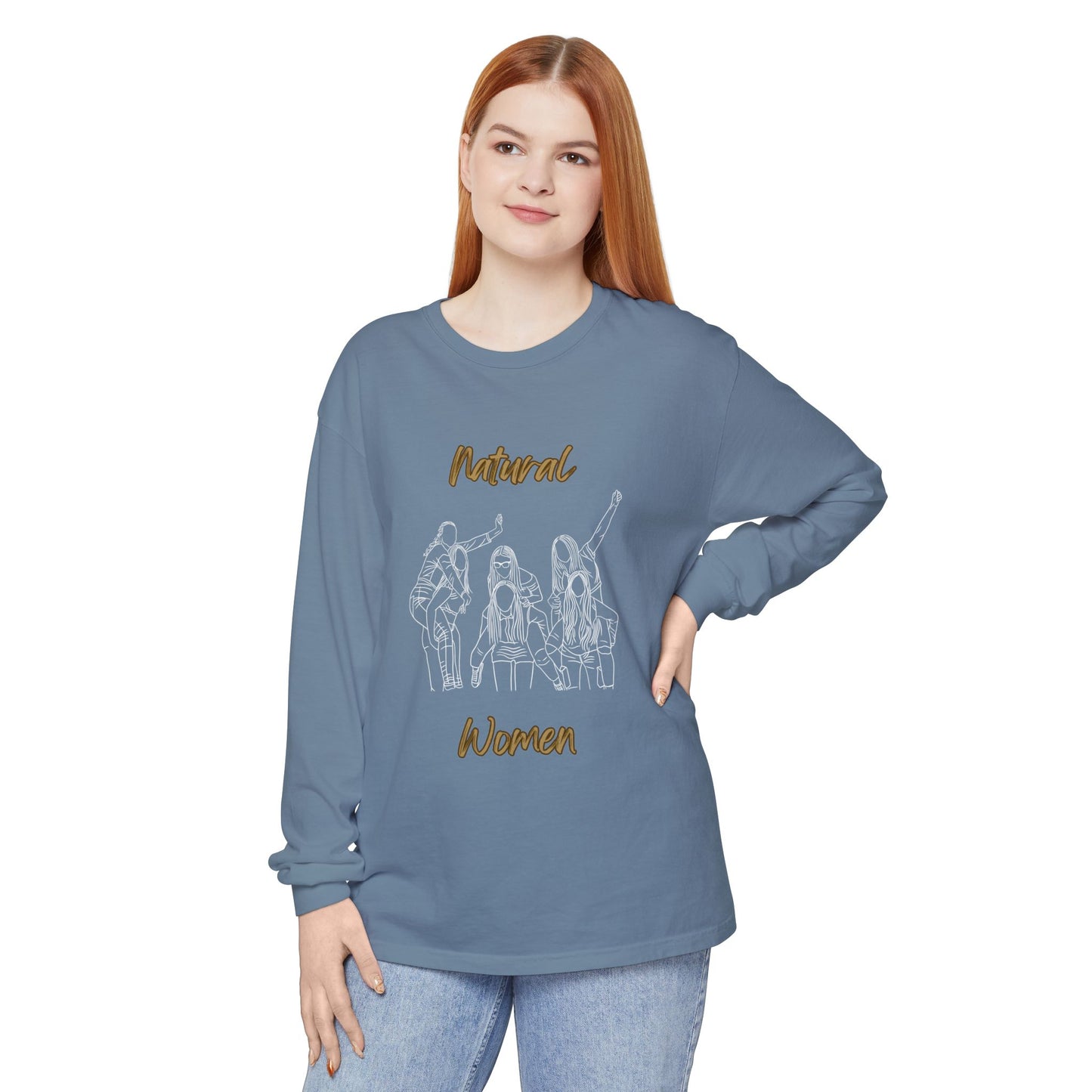 Natural Women Piggy Back (WL) Long Sleeve T-Shirt