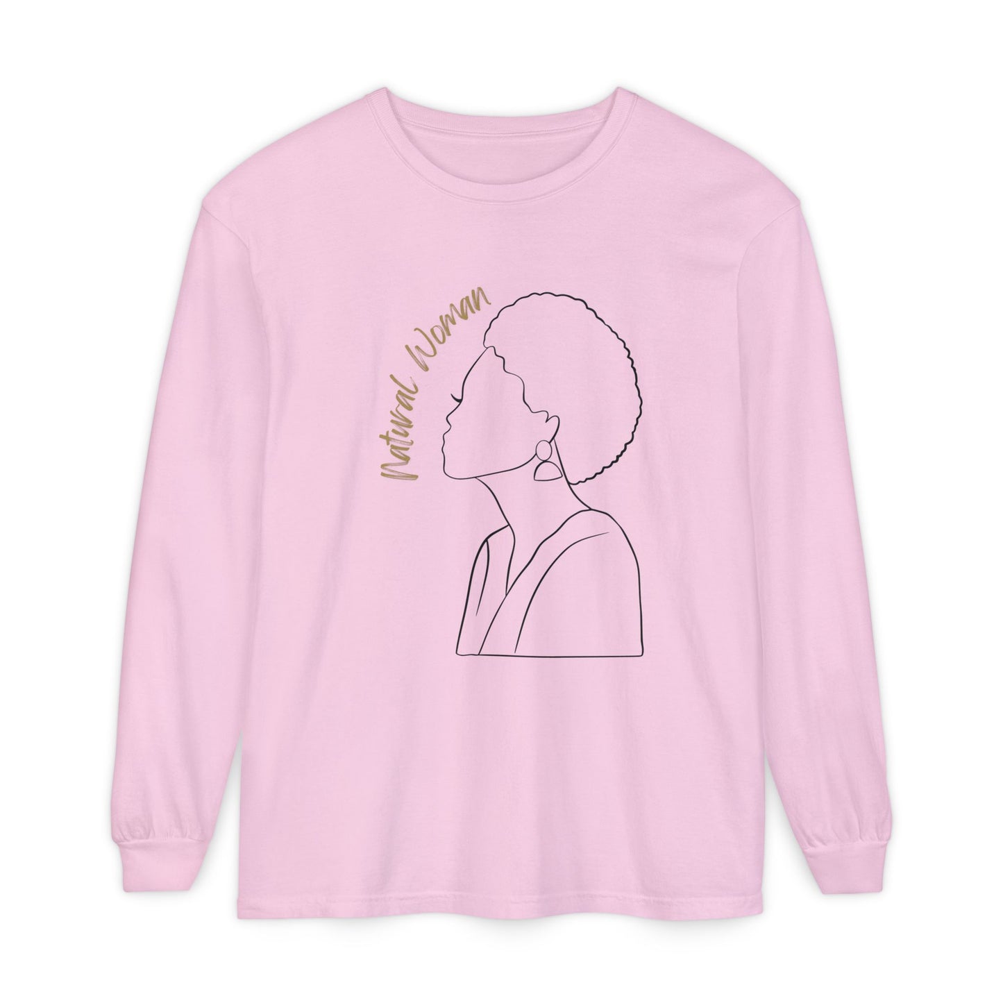 Natural Woman Sm Fro (BL) Long Sleeve T-Shirt