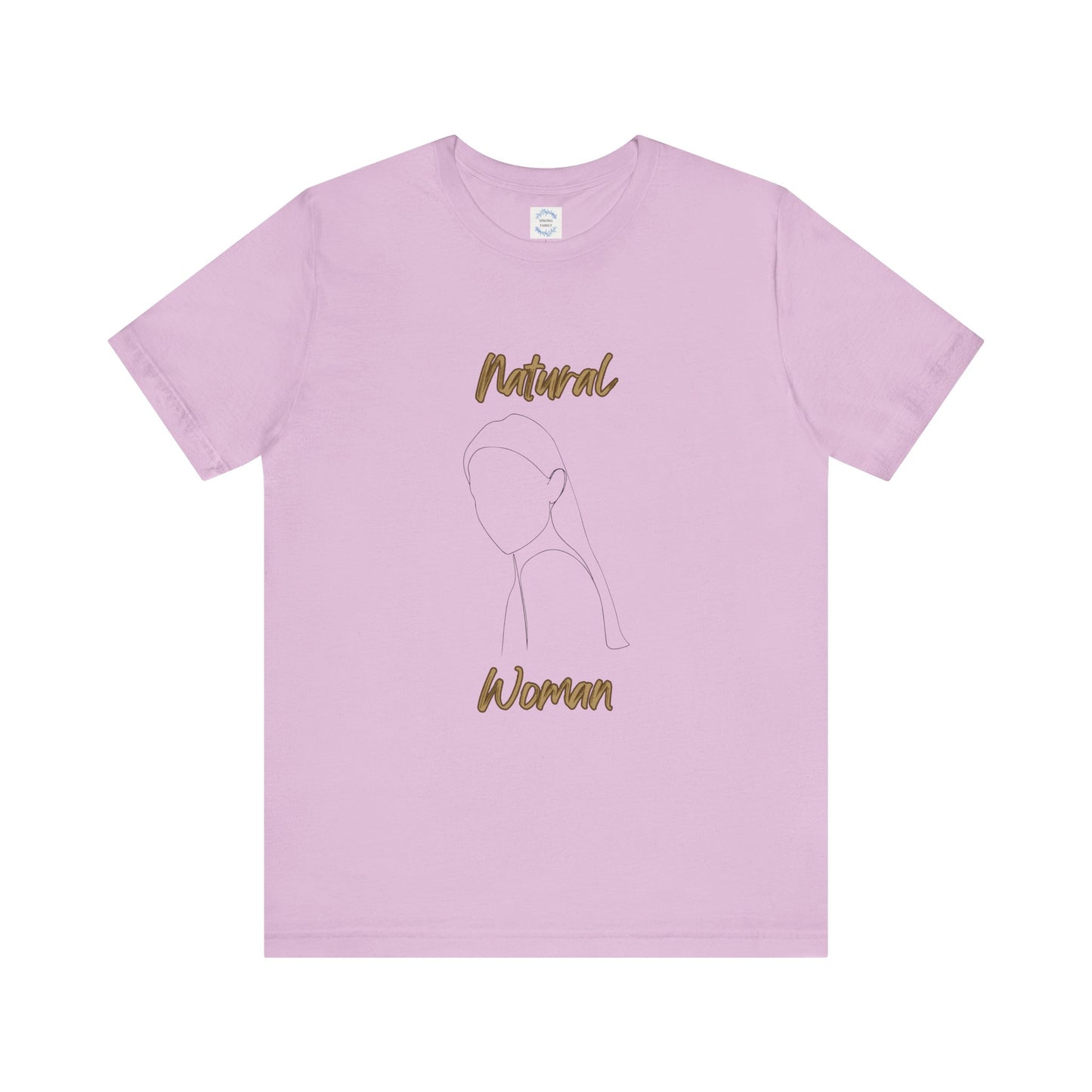 Natural Woman Tilted Look (BL) Short Sleeve T-Shirt