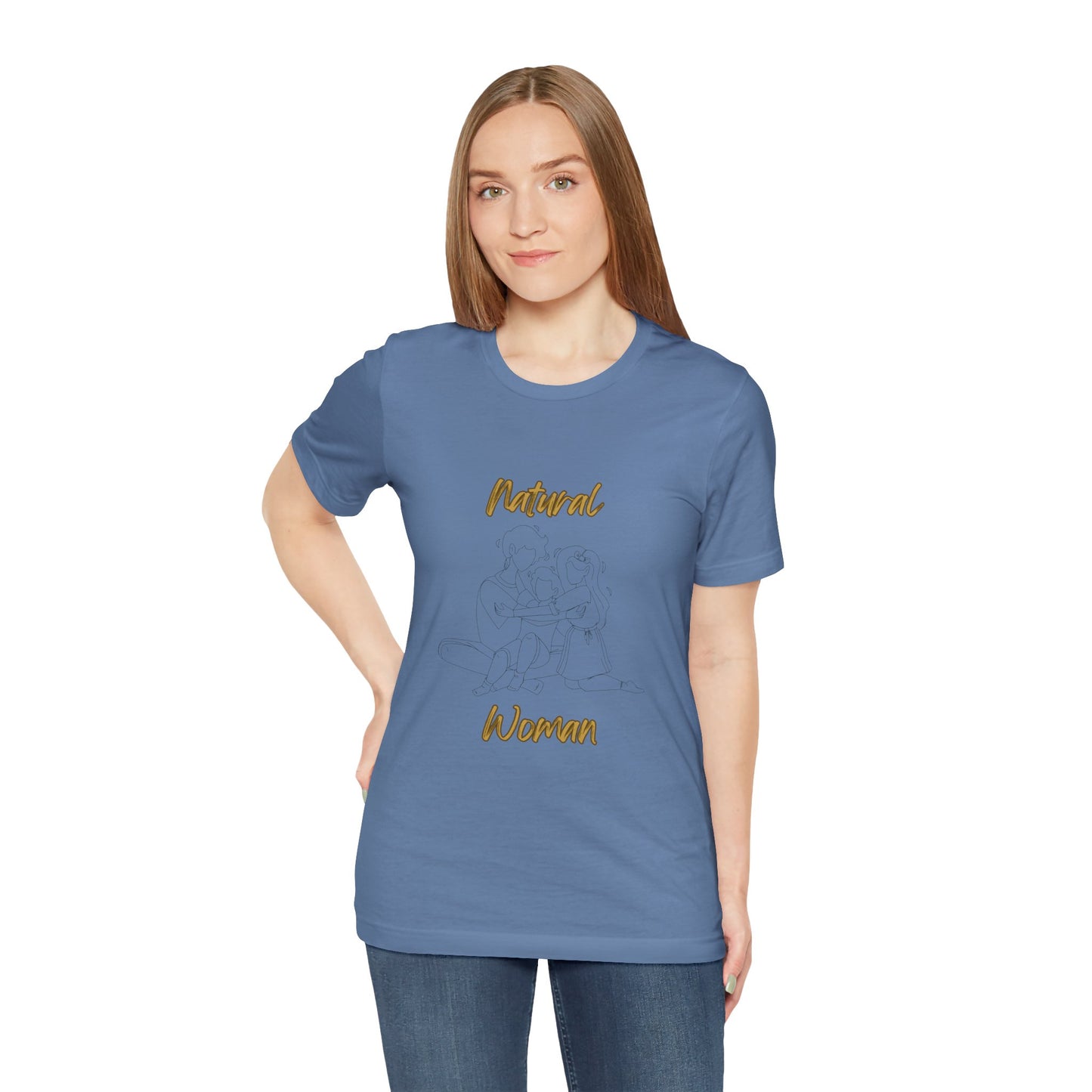 Natural Woman Bear Hugs (BL) Short Sleeve T-Shirt