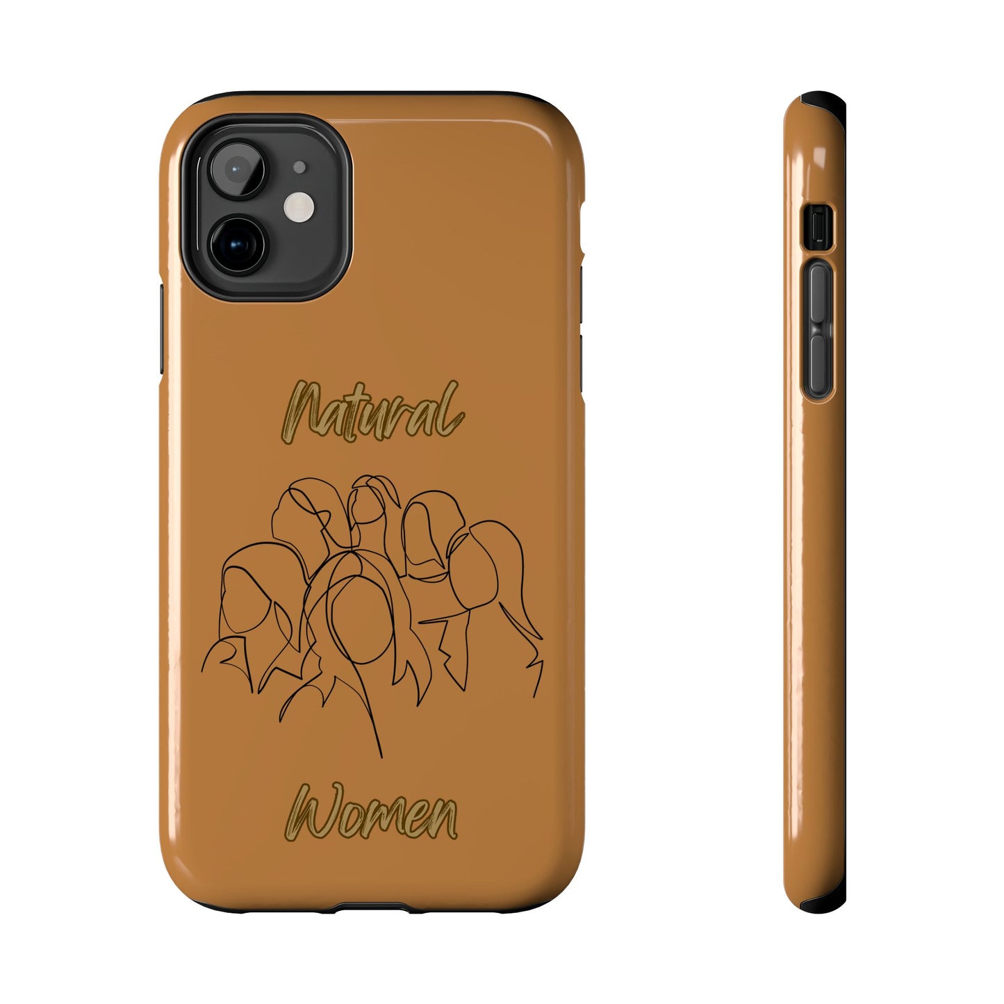 Natural Woman Professionals (BL)Tough Phone Cases LIGHT BROWN