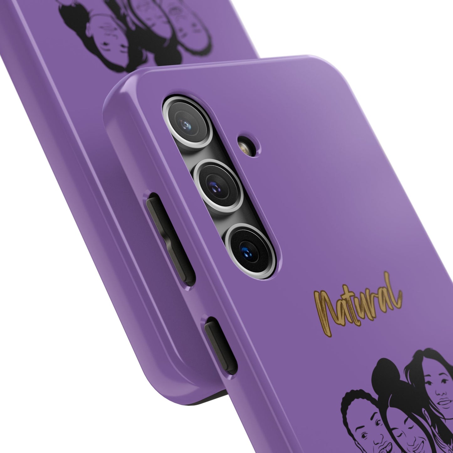 Natural Women Laughing Friends (BL)Tough Phone Cases LIGHT PURPLE